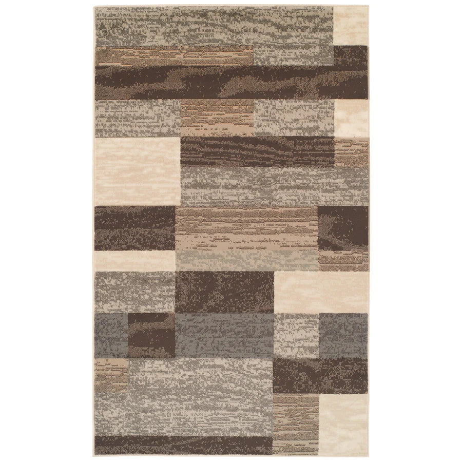 Rockwood Contemporary Geometric Indoor Rug - Blue Nile Mills
