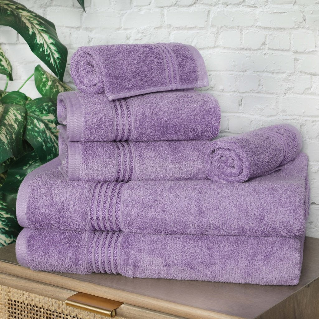 Heritage Egyptian Cotton 6 Piece Towel Set - Blue Nile Mills