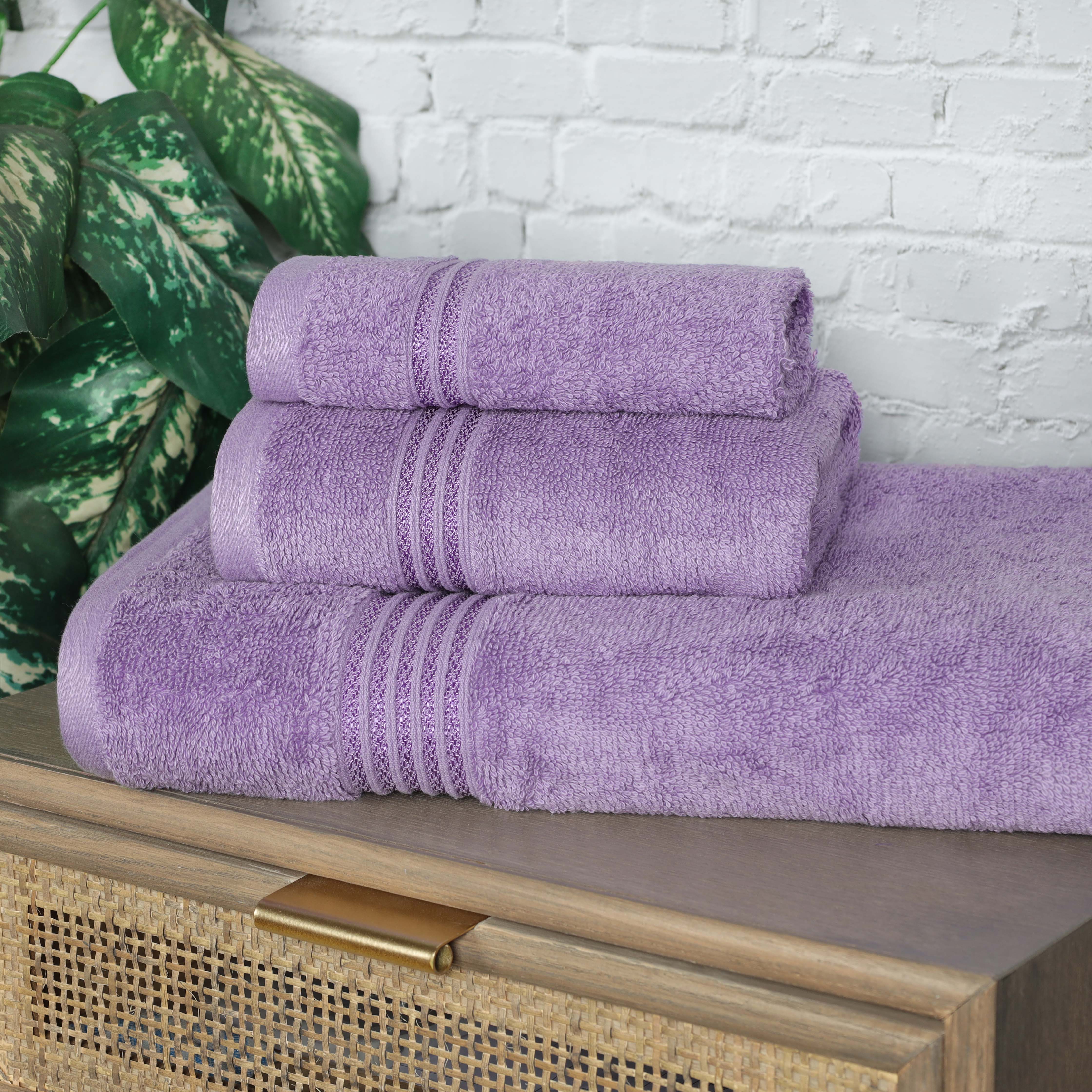 Heritage Egyptian Cotton 3 Piece Towel Set - Blue Nile Mills