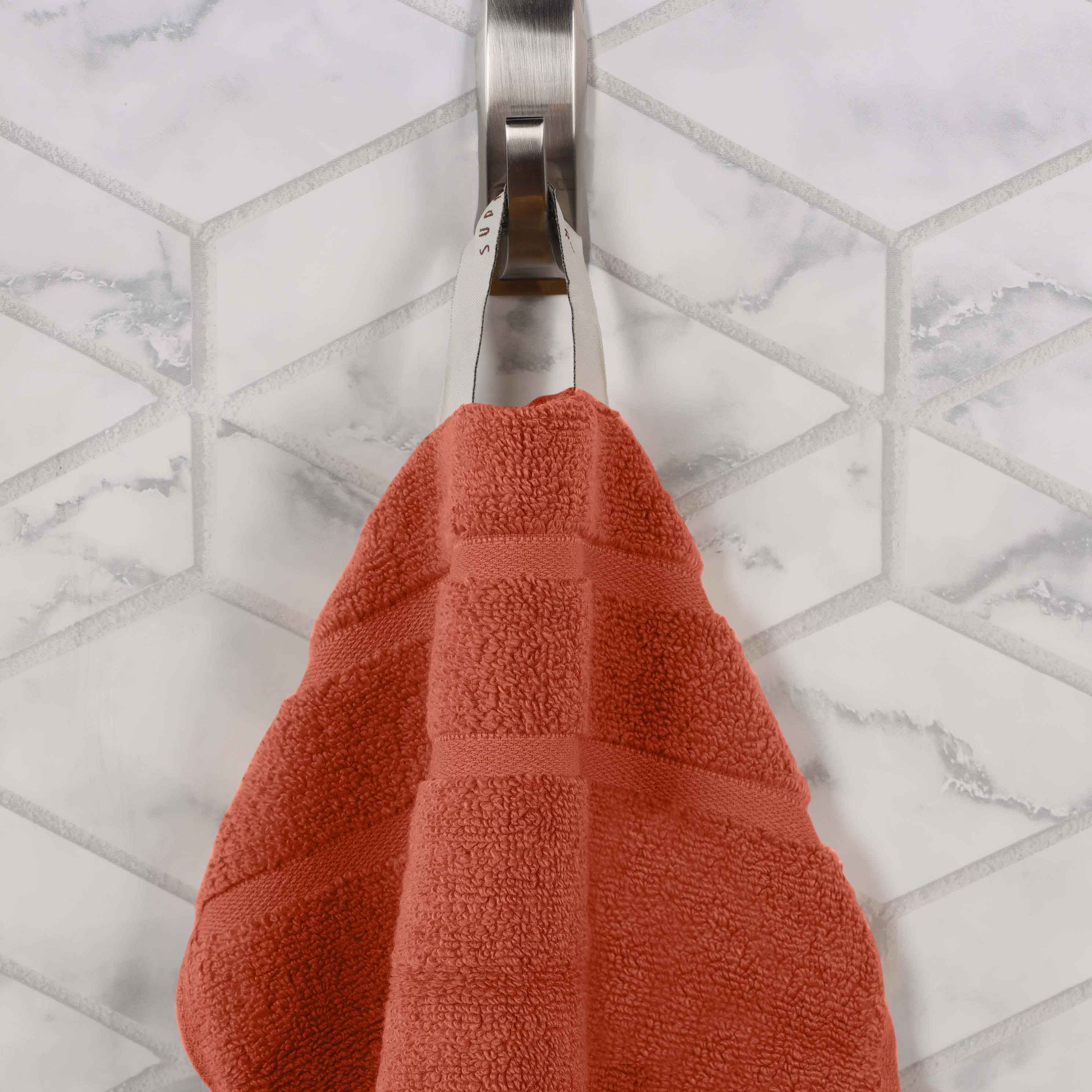 Zero Twist Cotton Waffle Honeycomb Soft Absorbent 12-Piece Towel Set - Blue Nile Mills