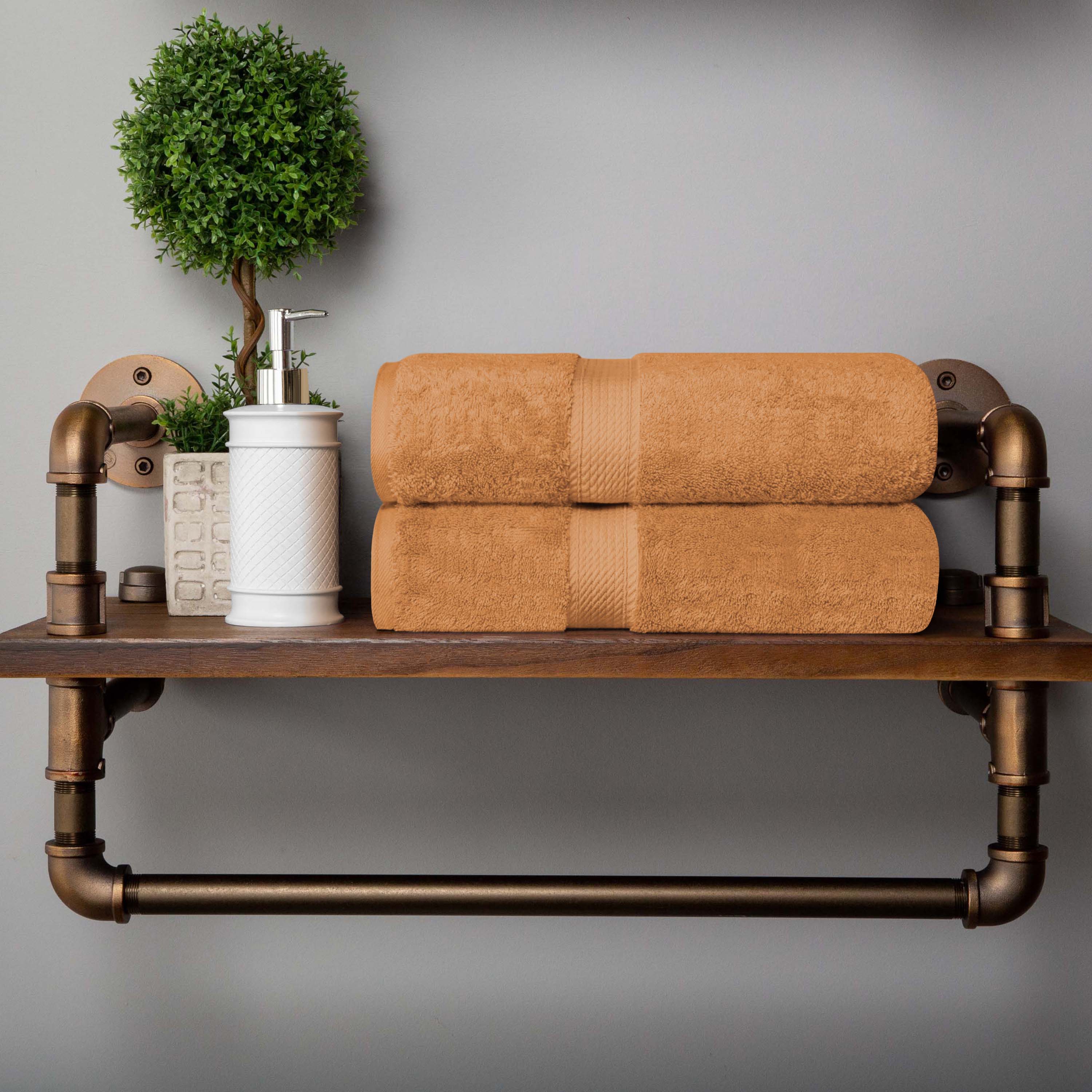 Madison Egyptian Cotton Pile 2 Piece Bath Towel Set - Blue Nile Mills