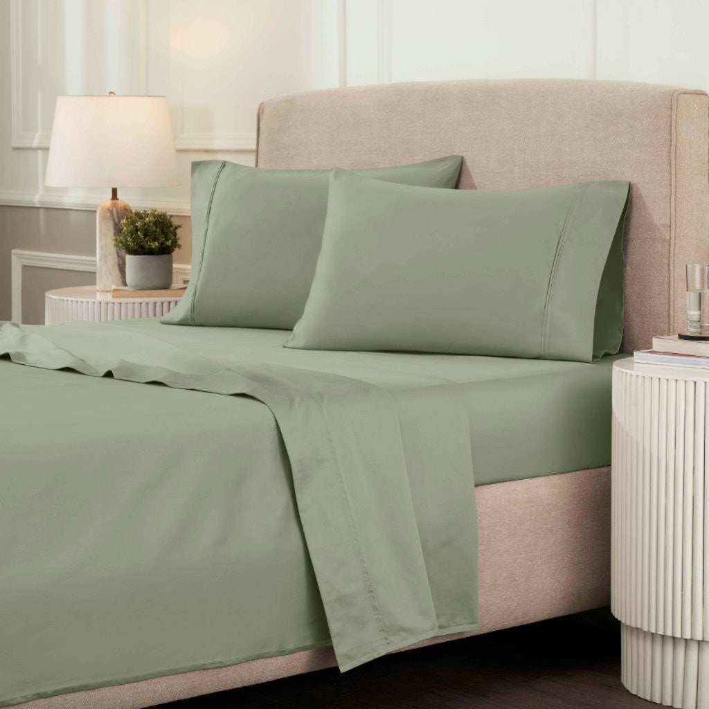 1200 Thread Count Egyptian Cotton Deep Pocket Sheet Set - Blue Nile Mills