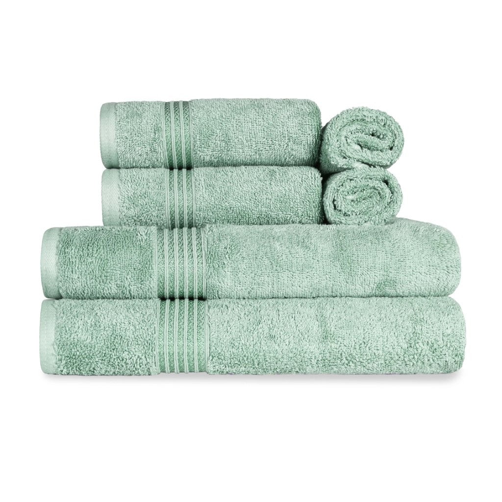 Heritage Egyptian Cotton 6 Piece Towel Set - Blue Nile Mills
