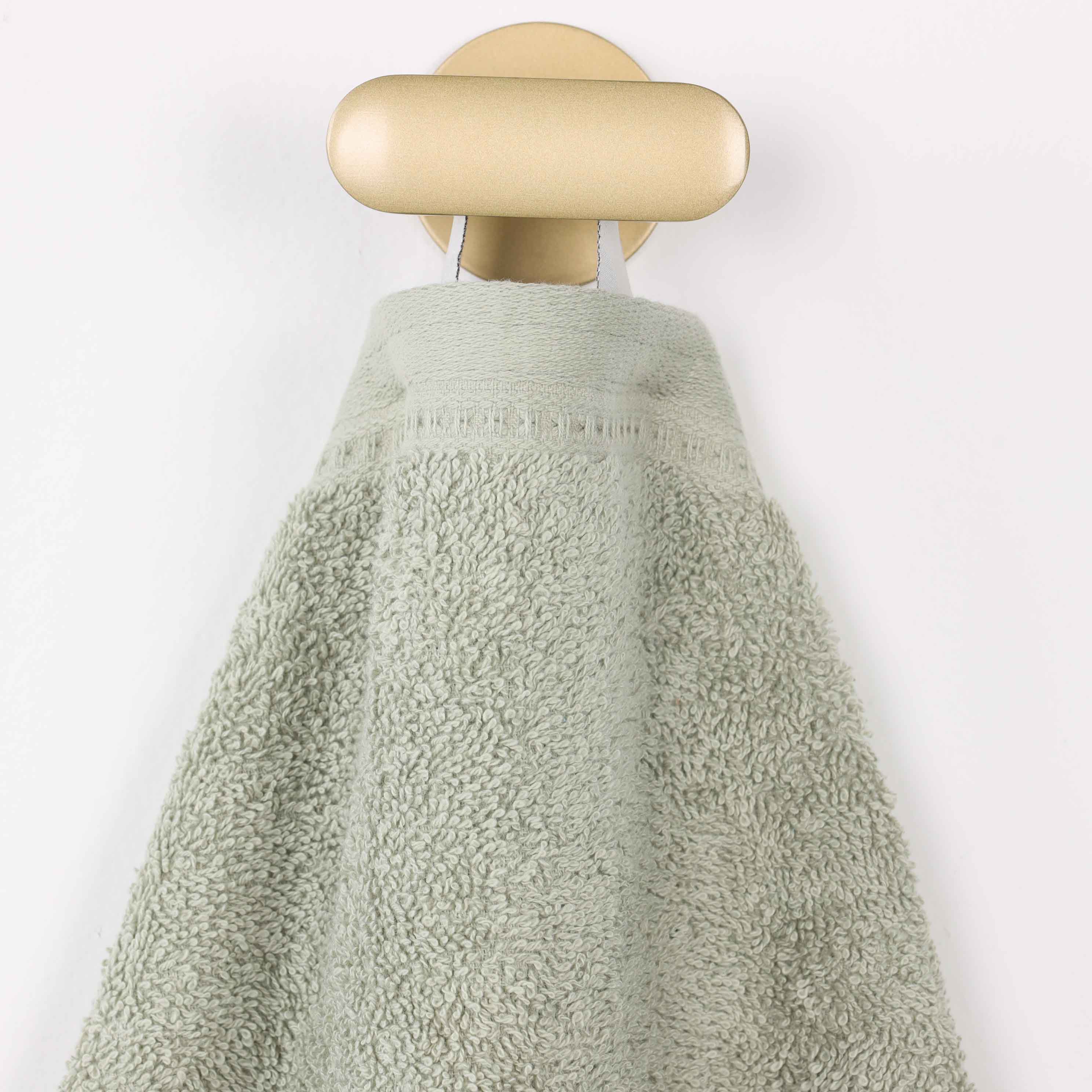 Honeycomb Textured Waffle Border Luxury Cotton 3 Piece Towel Set - Blue Nile Mills