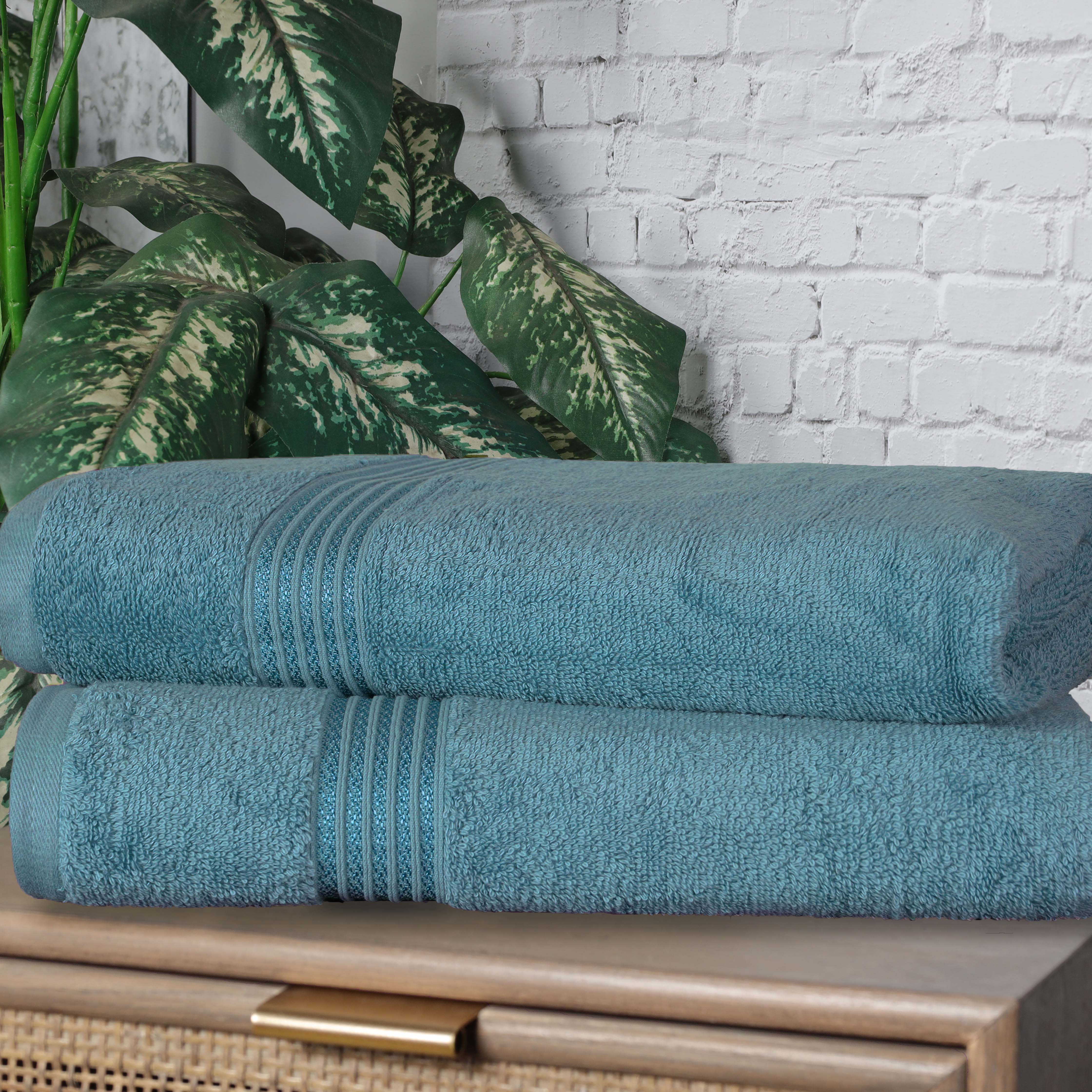 Heritage Egyptian Cotton Bath Sheet Set of 2 - Blue Nile Mills