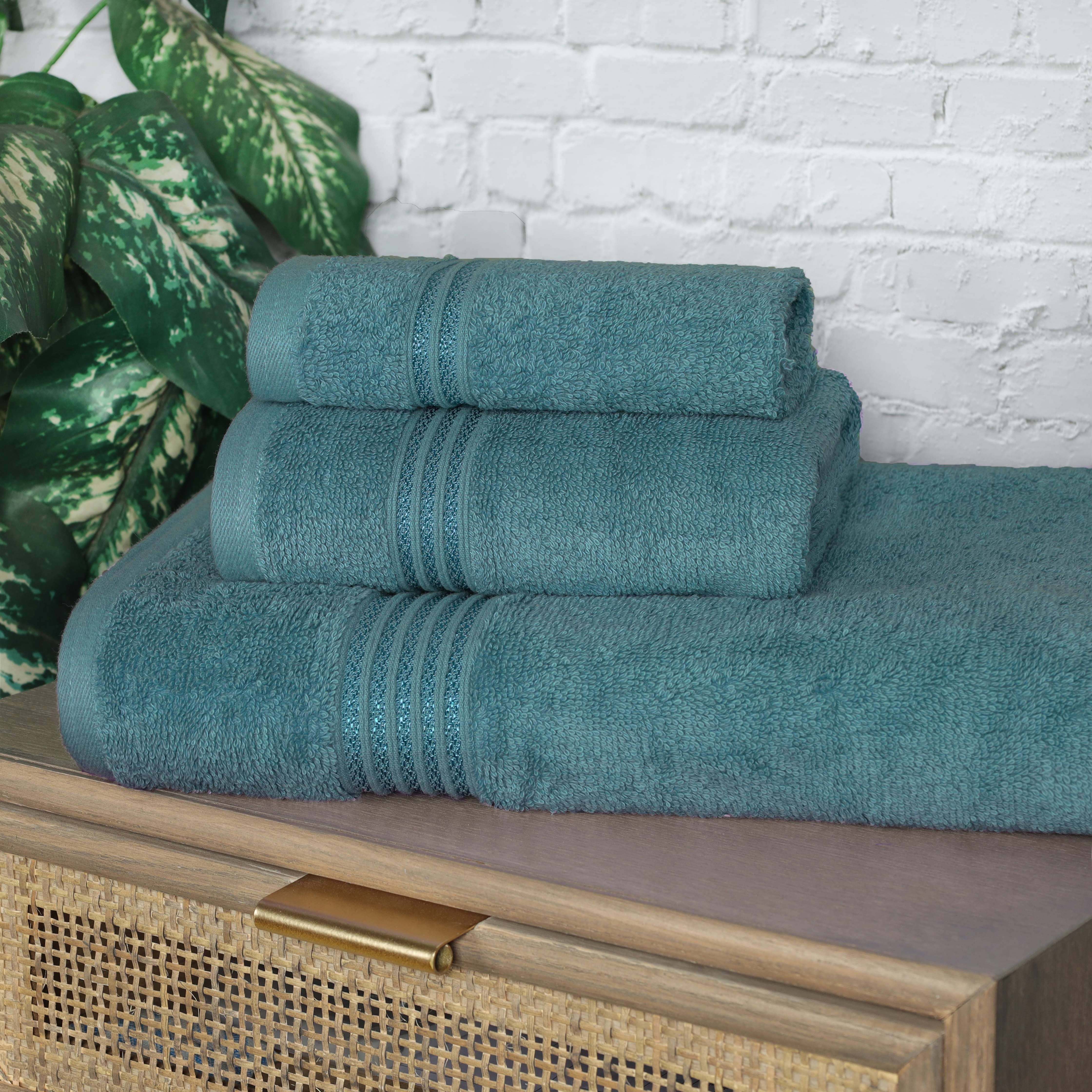 Heritage Egyptian Cotton 3 Piece Towel Set - Blue Nile Mills