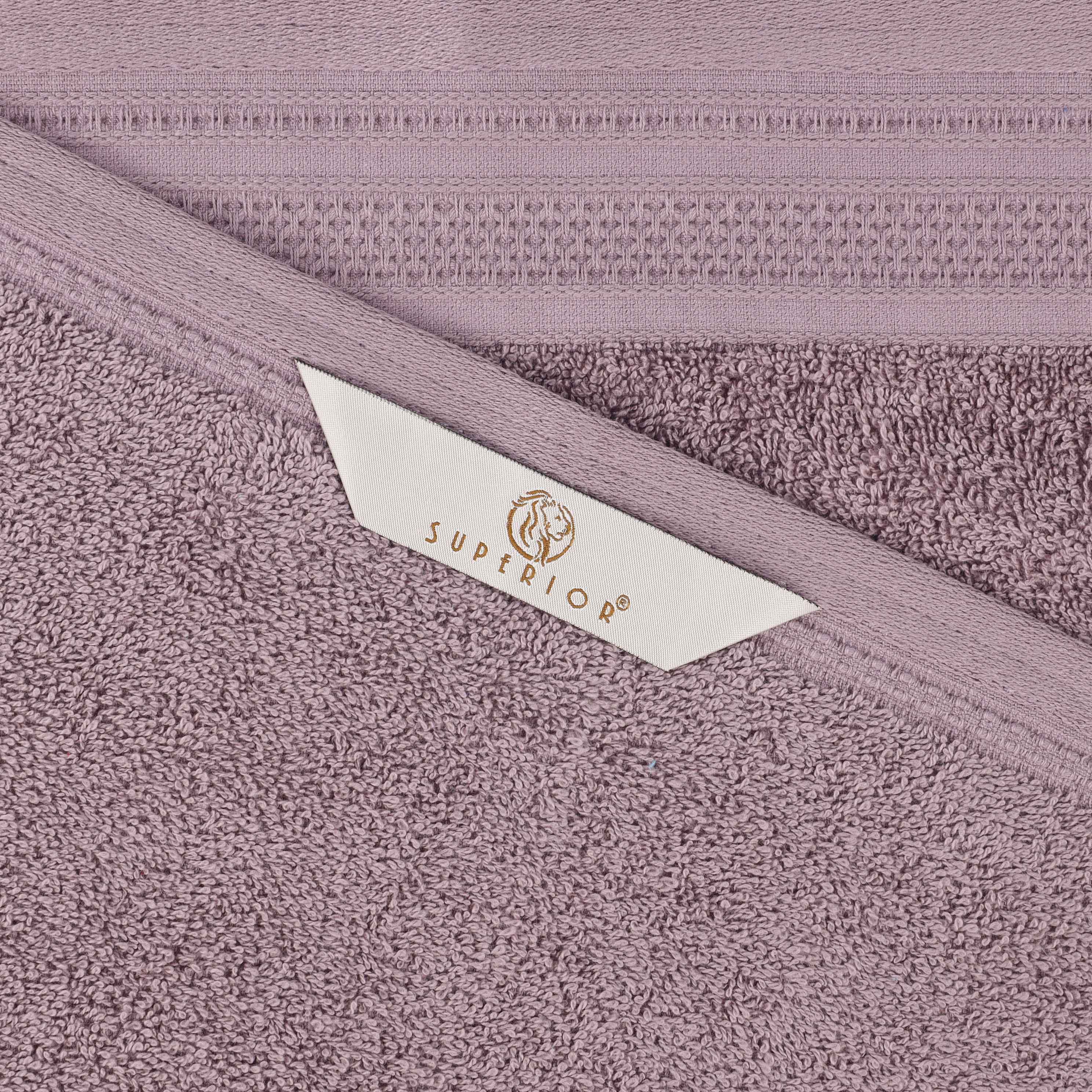 Honeycomb Textured Waffle Border Luxury Cotton Hand Towels, Set of 6 - Blue Nile Mills