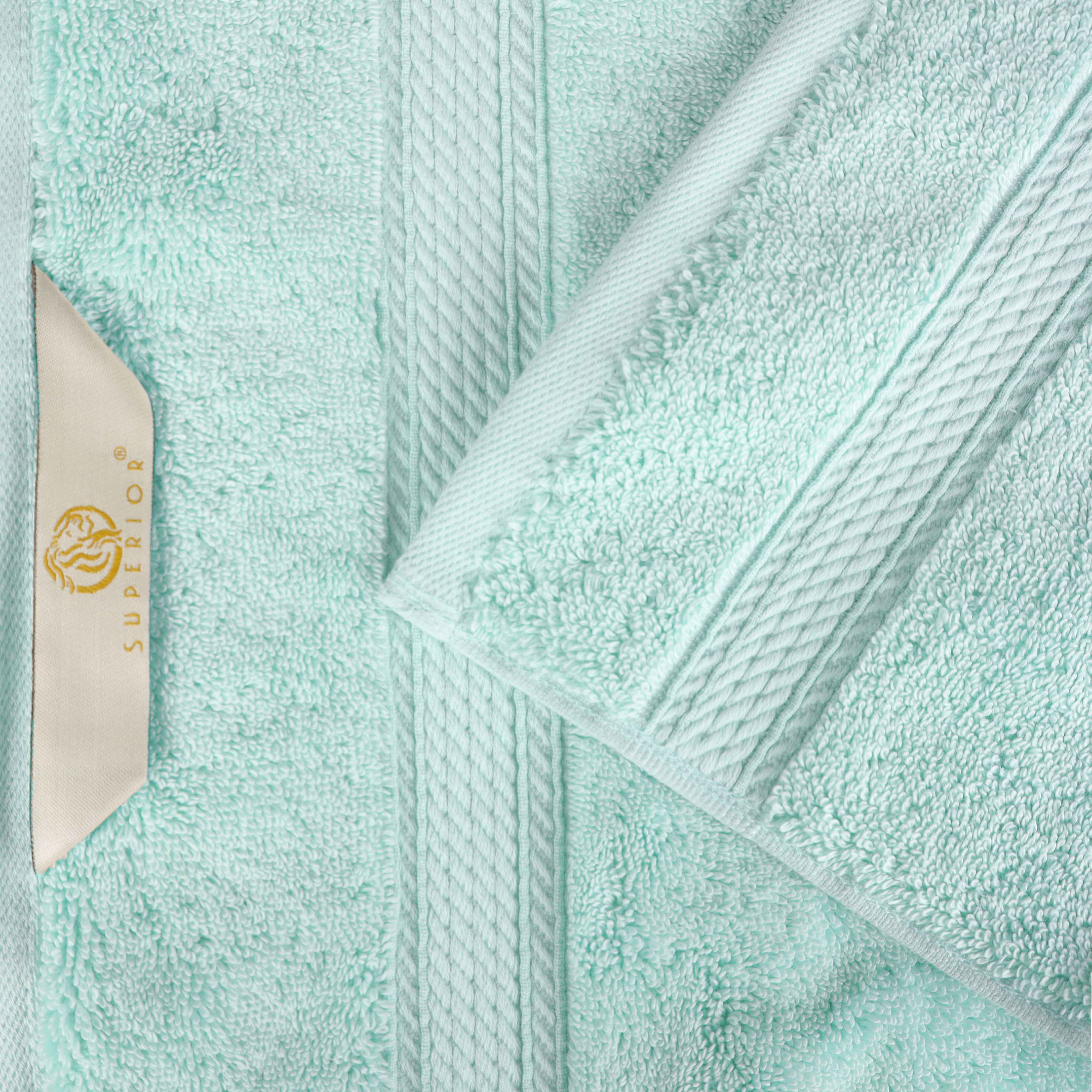 Egyptian Cotton Pile Plush Heavyweight Luxury Soft 3-Piece Towel Set - Blue Nile Mills
