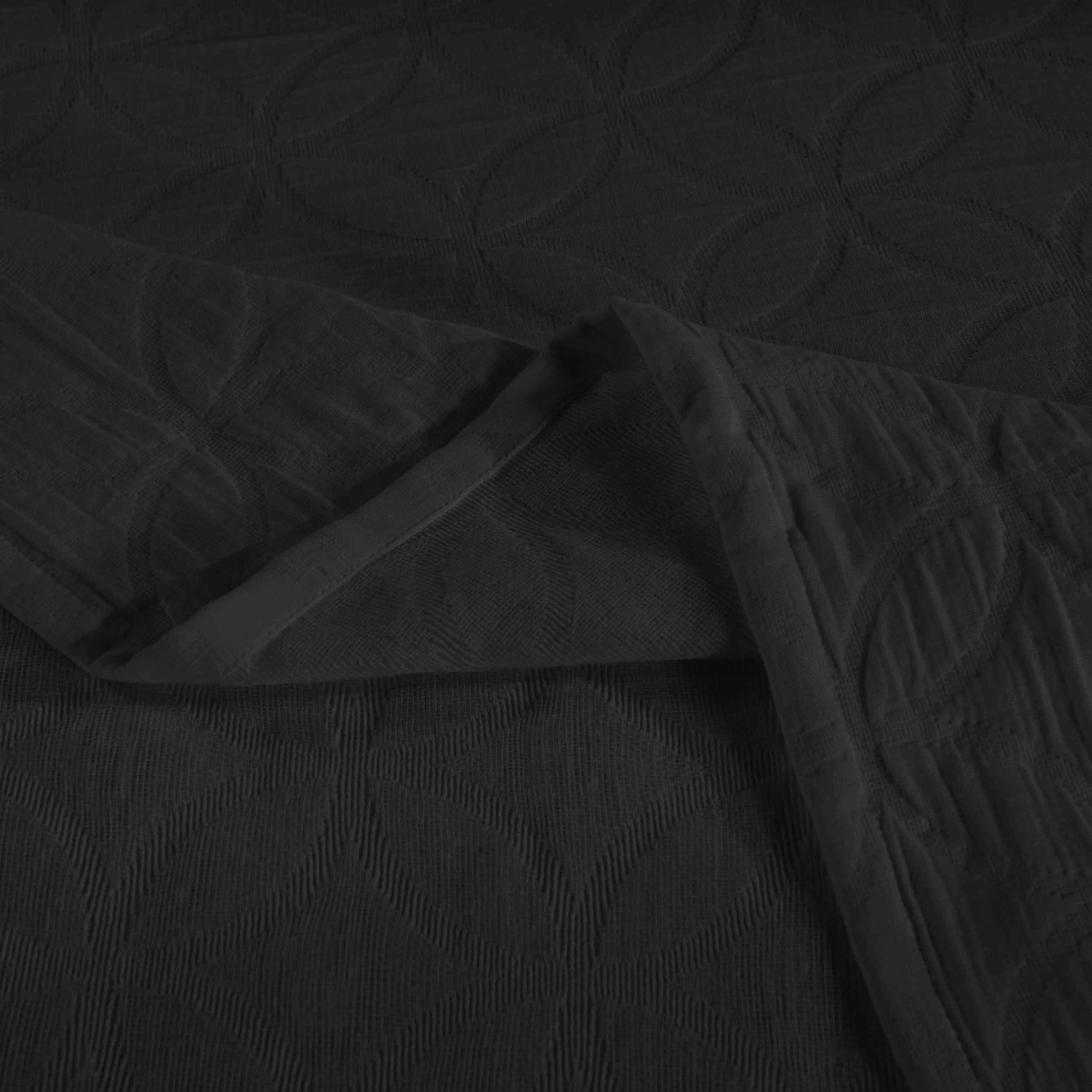 Serenity Cotton Matelasse Celtic Circle Airy Bedspread Set - Blue Nile Mills