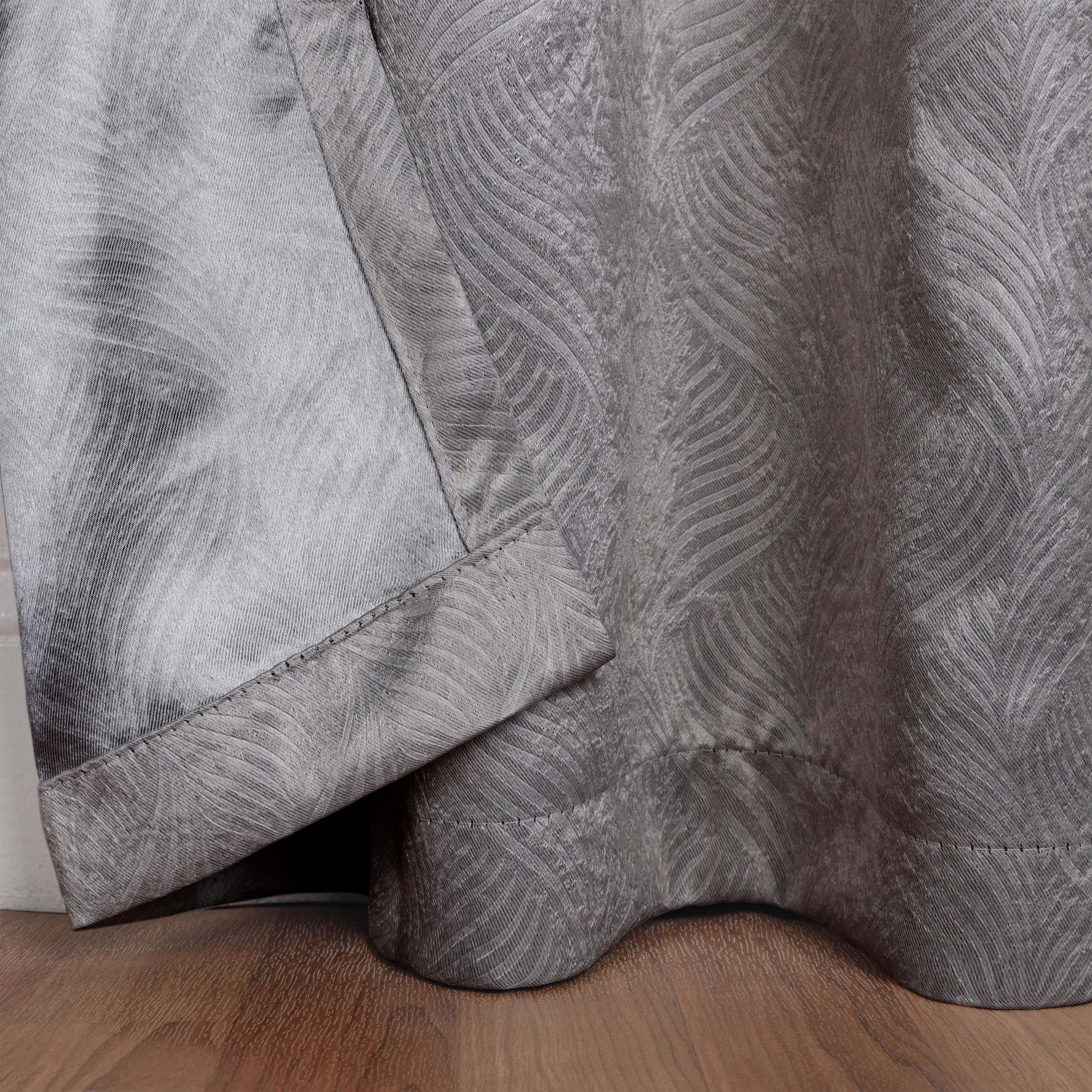 Waverly Thermal Blackout Grommet Curtain Panel Set 26" - Blue Nile Mills