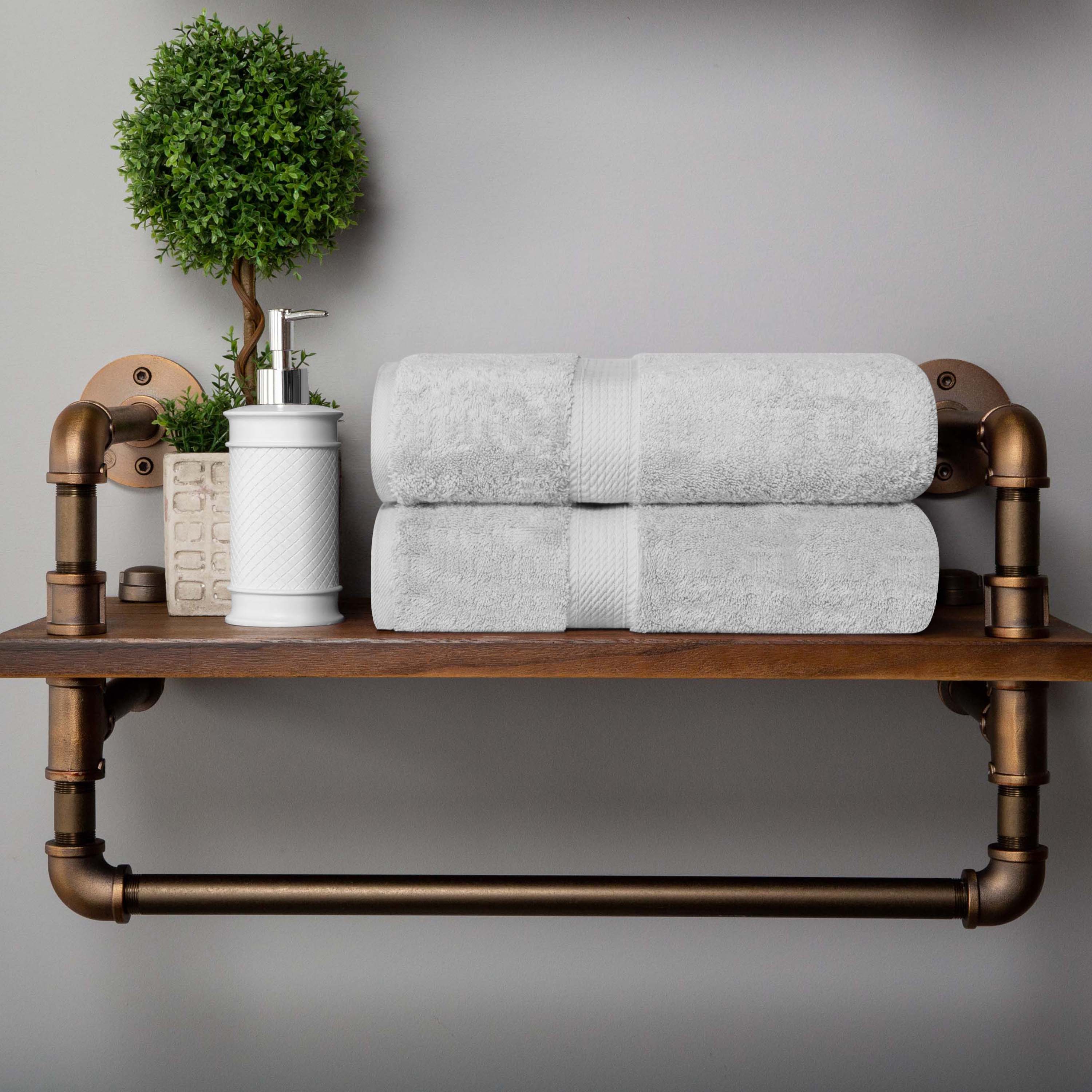 Madison Egyptian Cotton Pile 2 Piece Bath Towel Set - Blue Nile Mills