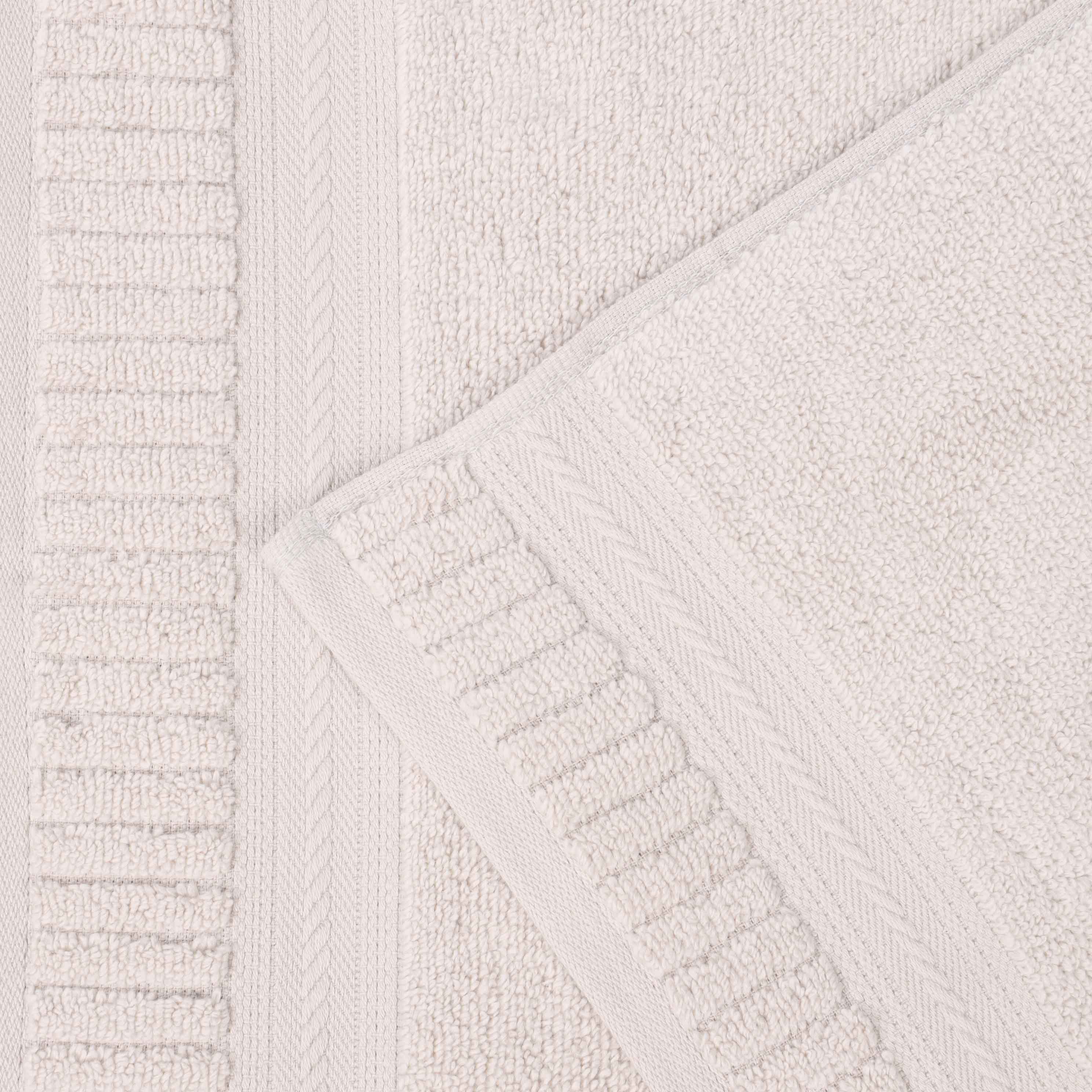 Venice Zero Twist Cotton Medium Weight Absorbent 3 Piece Towel Set - Blue Nile Mills