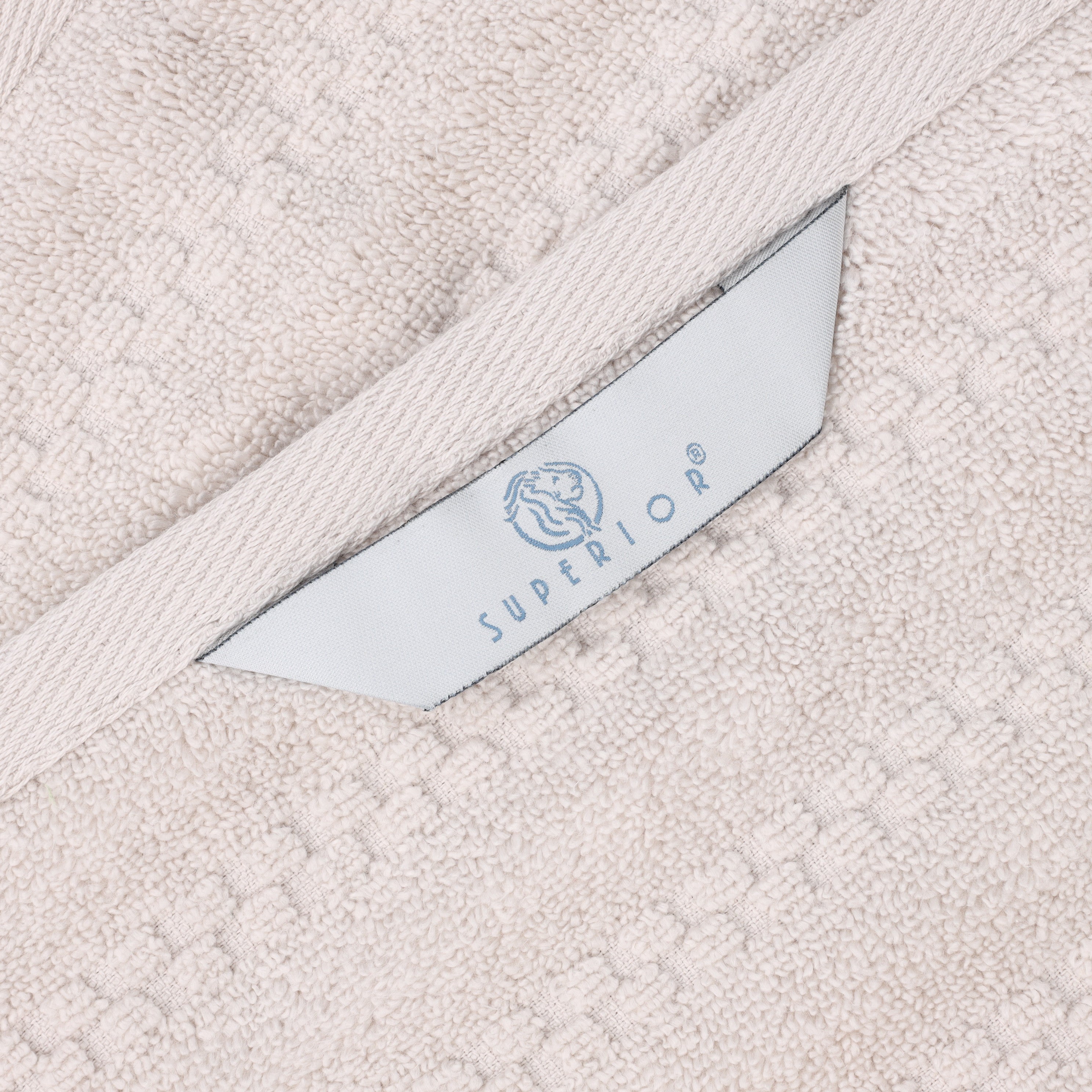 Zuma Zero Twist Cotton Medium Weight Soft Absorbent 9 Piece Towel Set - Blue Nile Mills