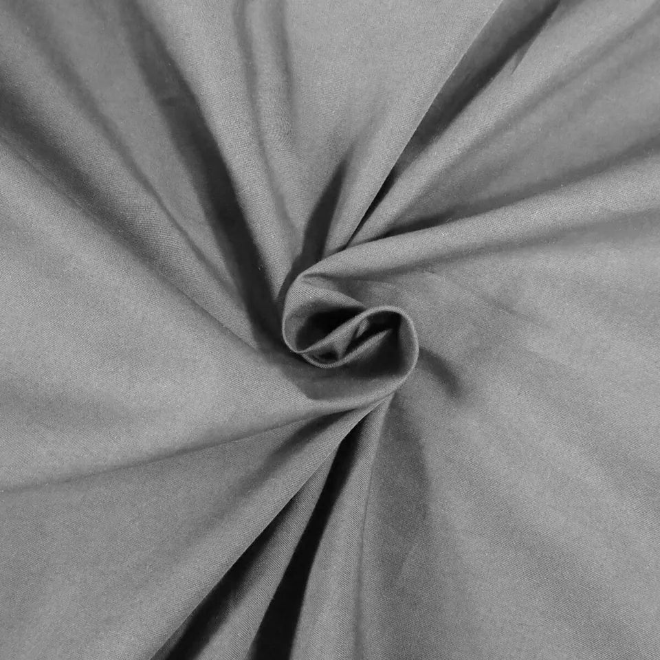 300 Thread Count Cotton Percale Solid Pillowcase Set - Blue Nile Mills