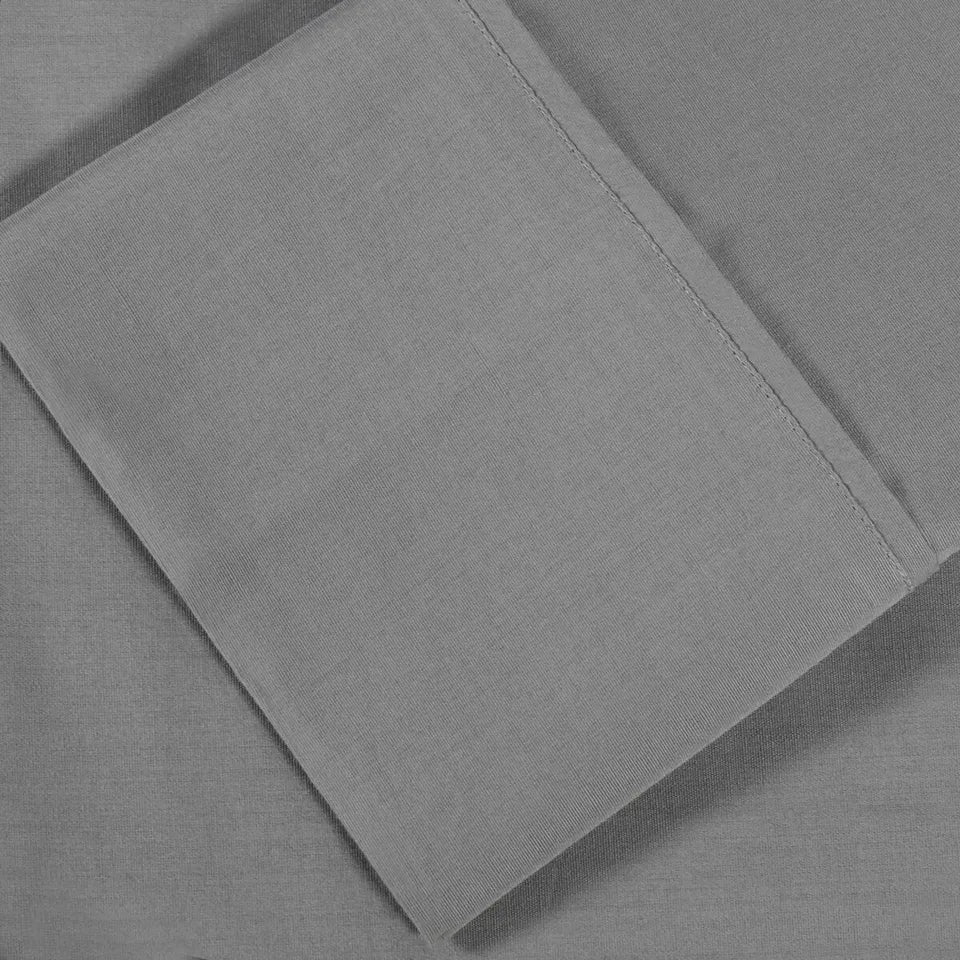 300 Thread Count Cotton Percale Solid Pillowcase Set - Blue Nile Mills