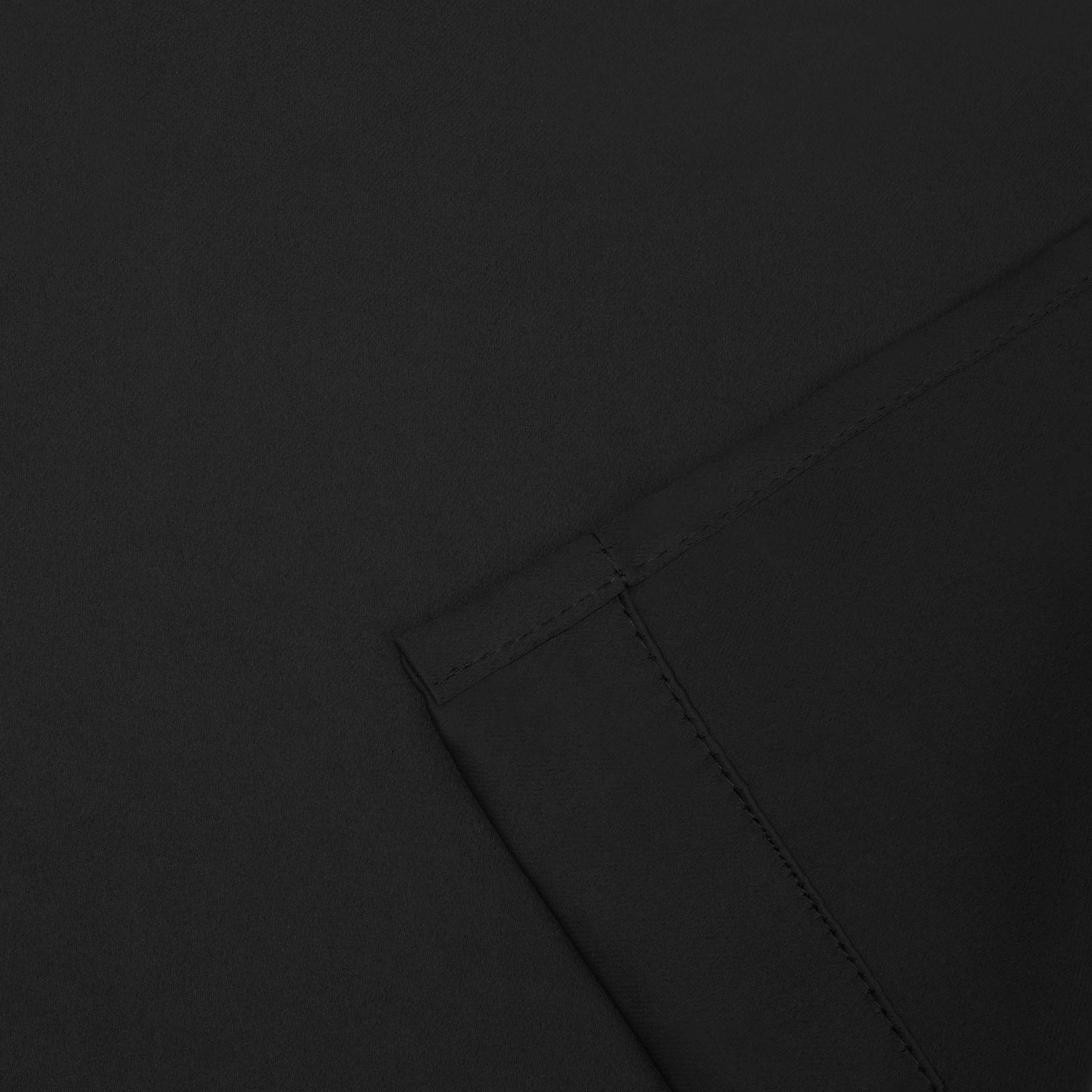 Solid Classic Modern Grommet Blackout Curtain Set - Blue Nile Mills