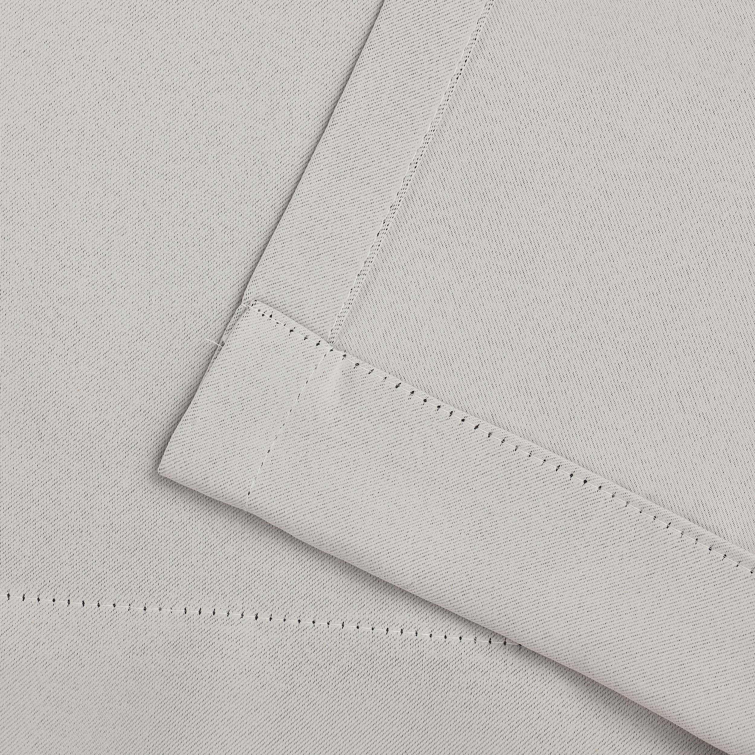 Solid Classic Modern Grommet Blackout Curtain Set - Blue Nile Mills