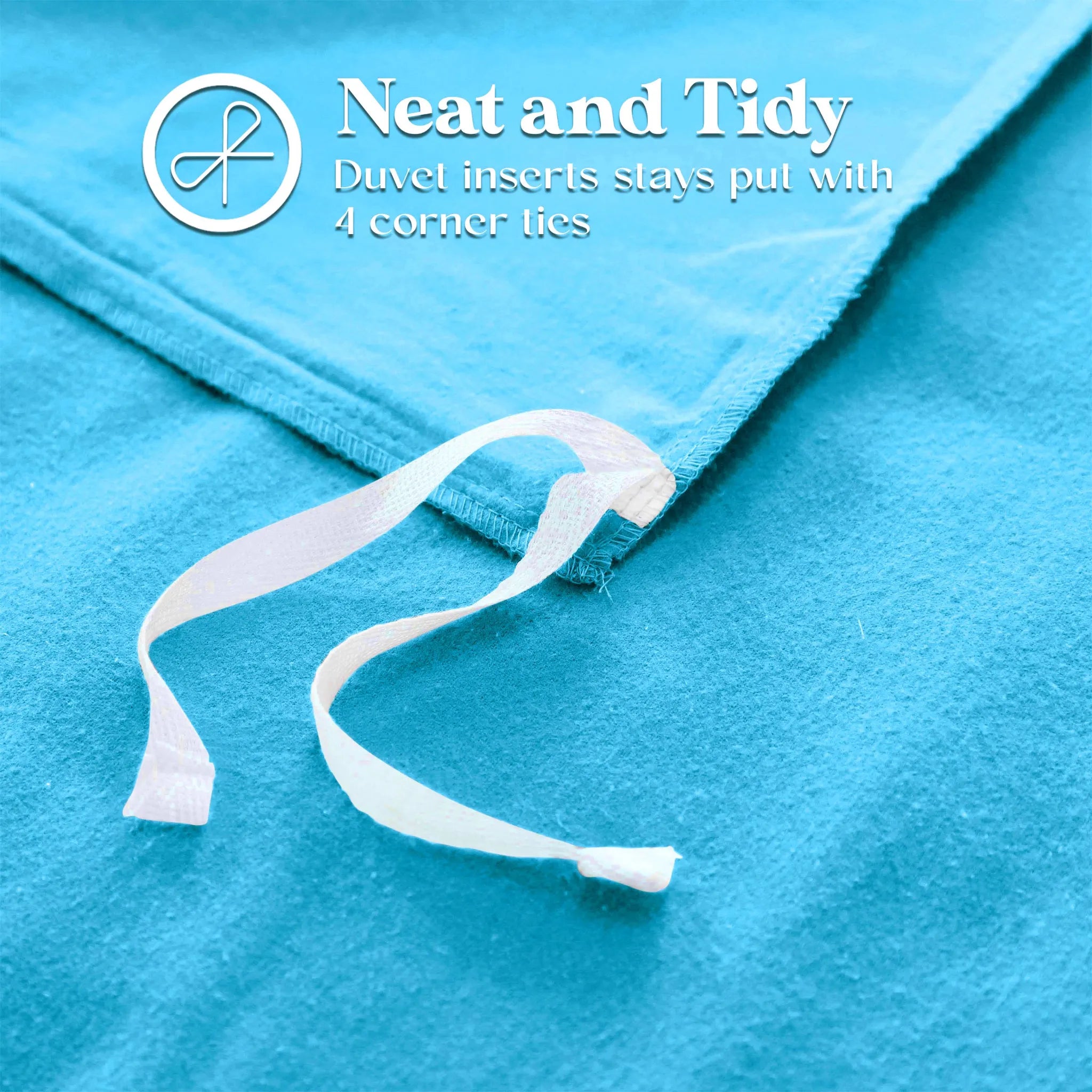 Solid Cotton Flannel Duvet Cover Set - Blue Nile Mills