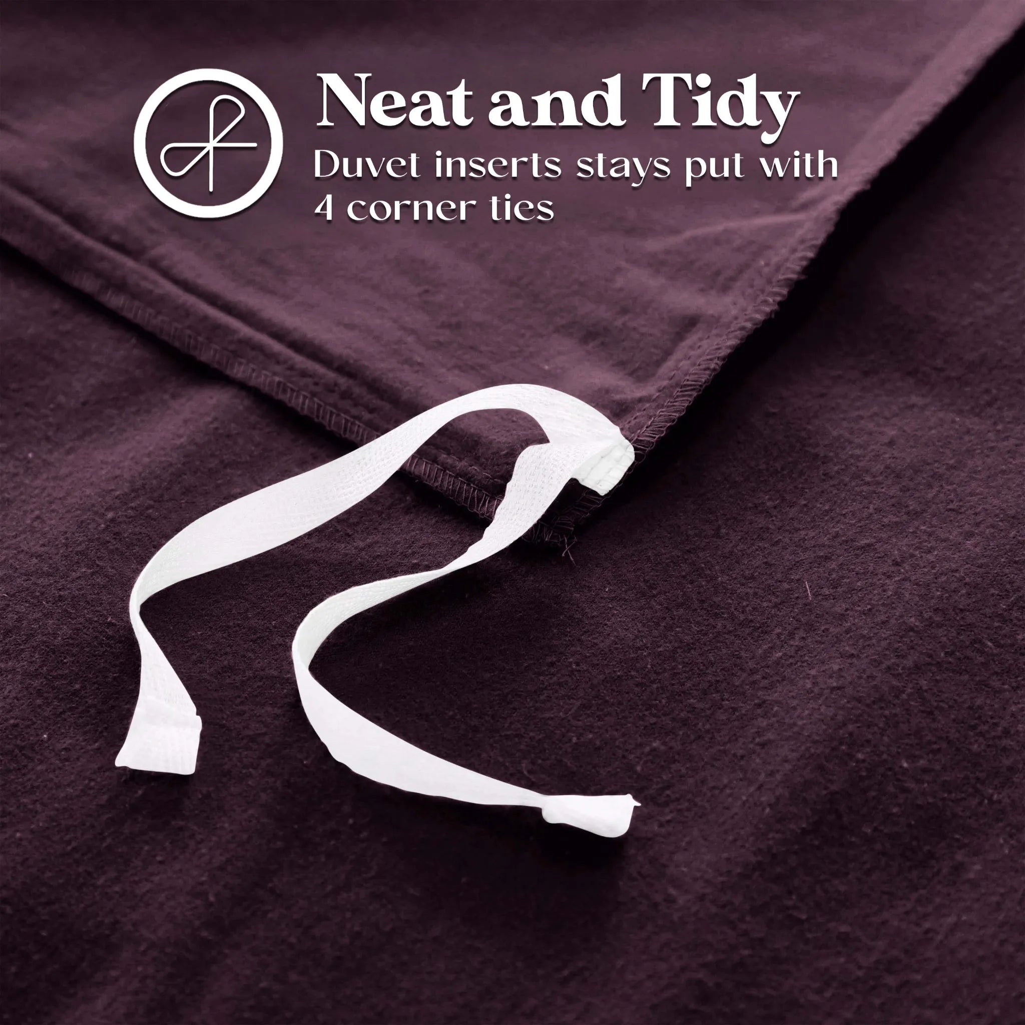 Solid Cotton Flannel Duvet Cover Set - Blue Nile Mills