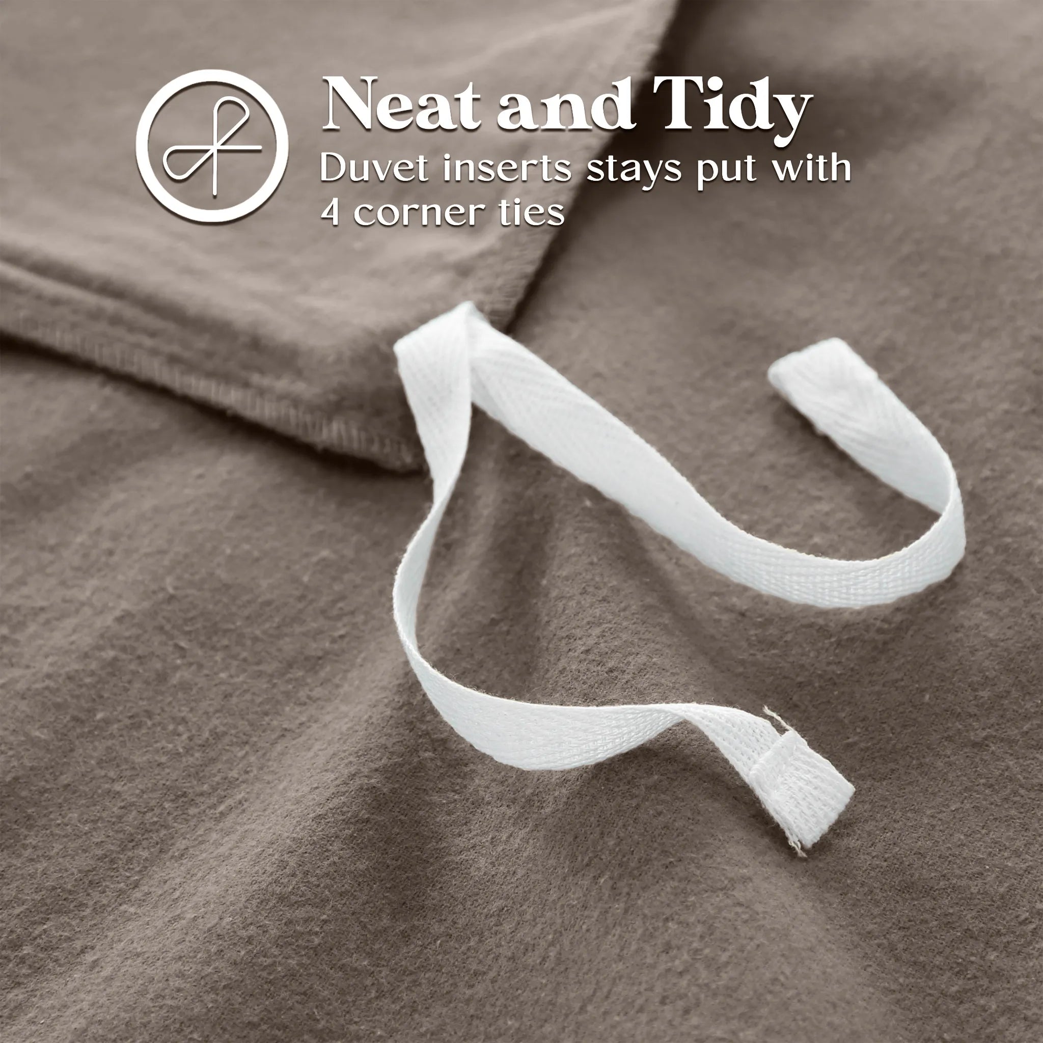 Solid Cotton Flannel Duvet Cover Set - Blue Nile Mills