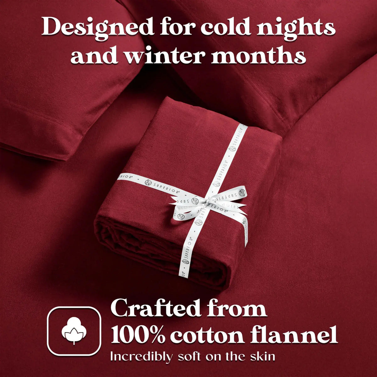 Flannel Cotton Modern Solid Deep Pocket Bed Sheet Set