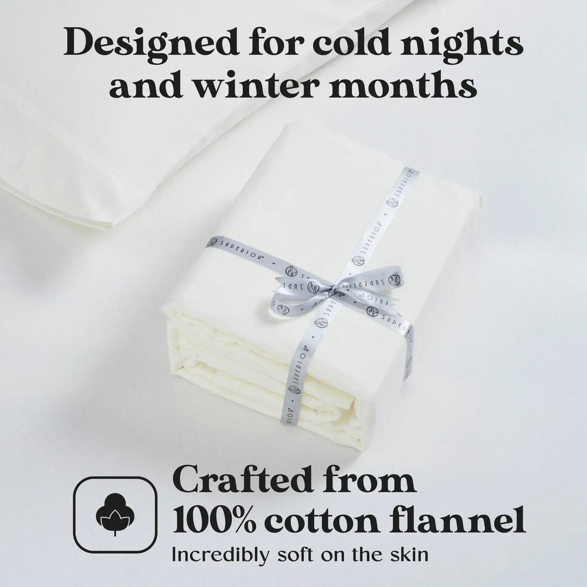 Flannel Cotton Modern Solid Deep Pocket Bed Sheet Set