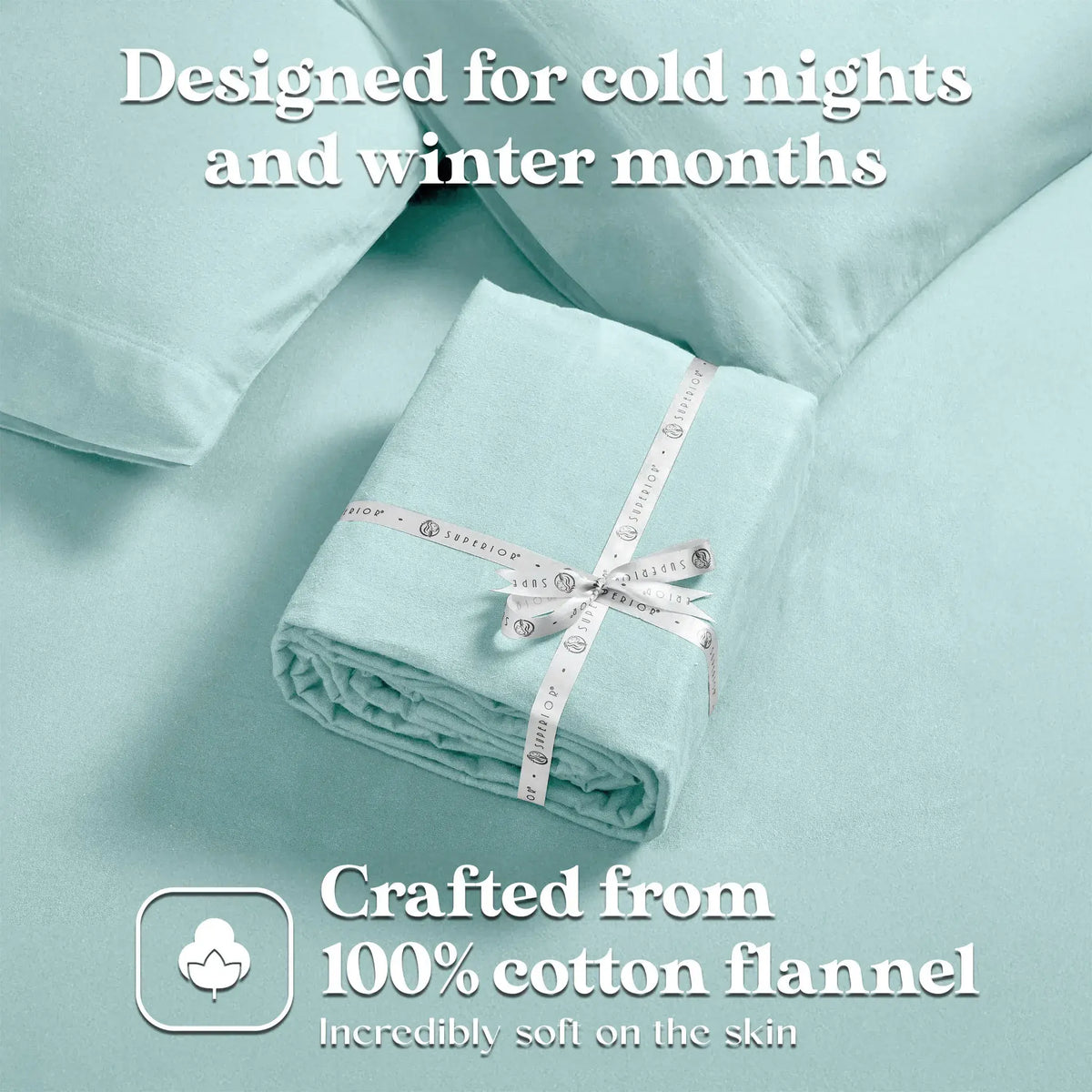 Flannel Cotton Modern Solid Deep Pocket Bed Sheet Set