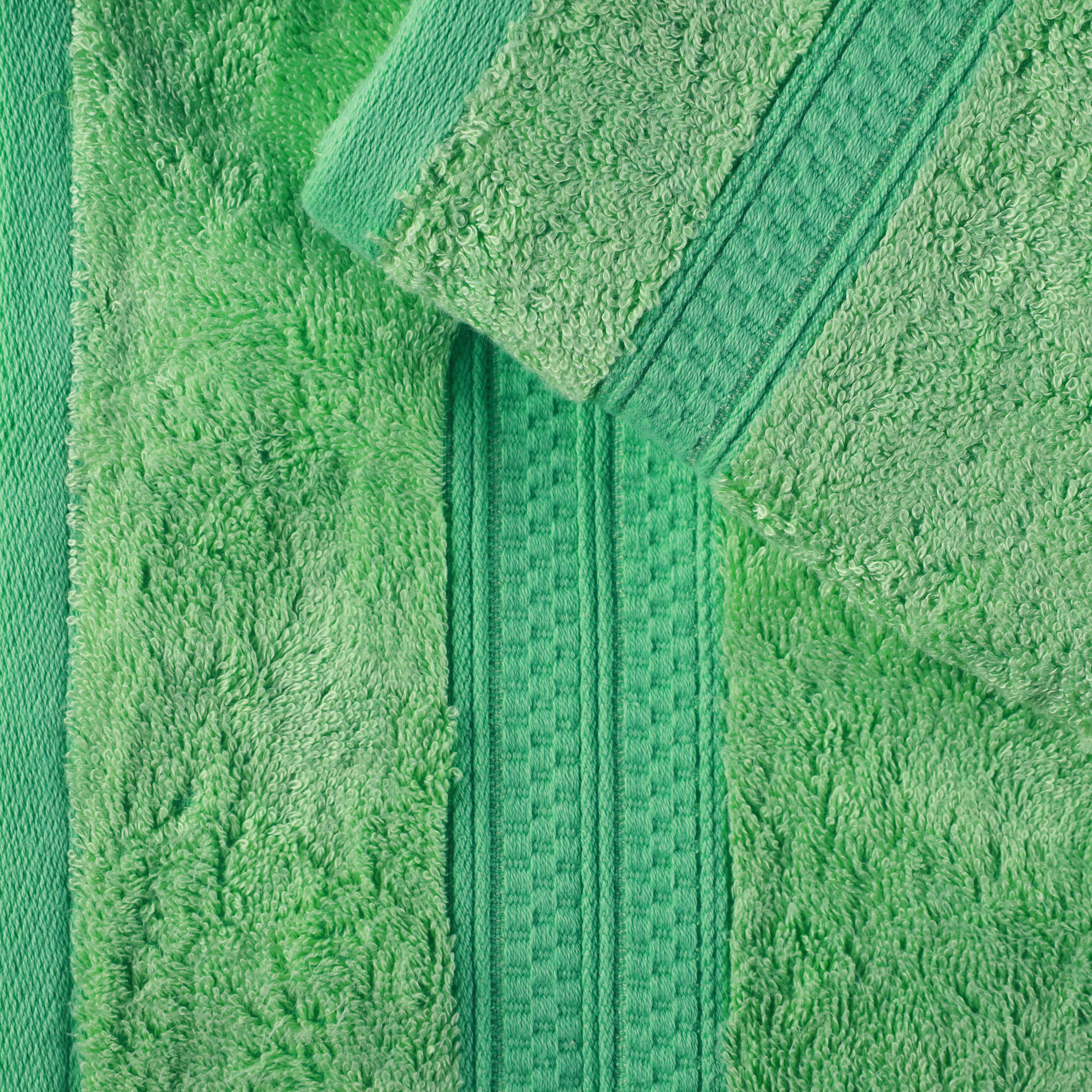 Rayon from Bamboo Blend Solid 6 Piece Hand Towel Set - Blue Nile Mills