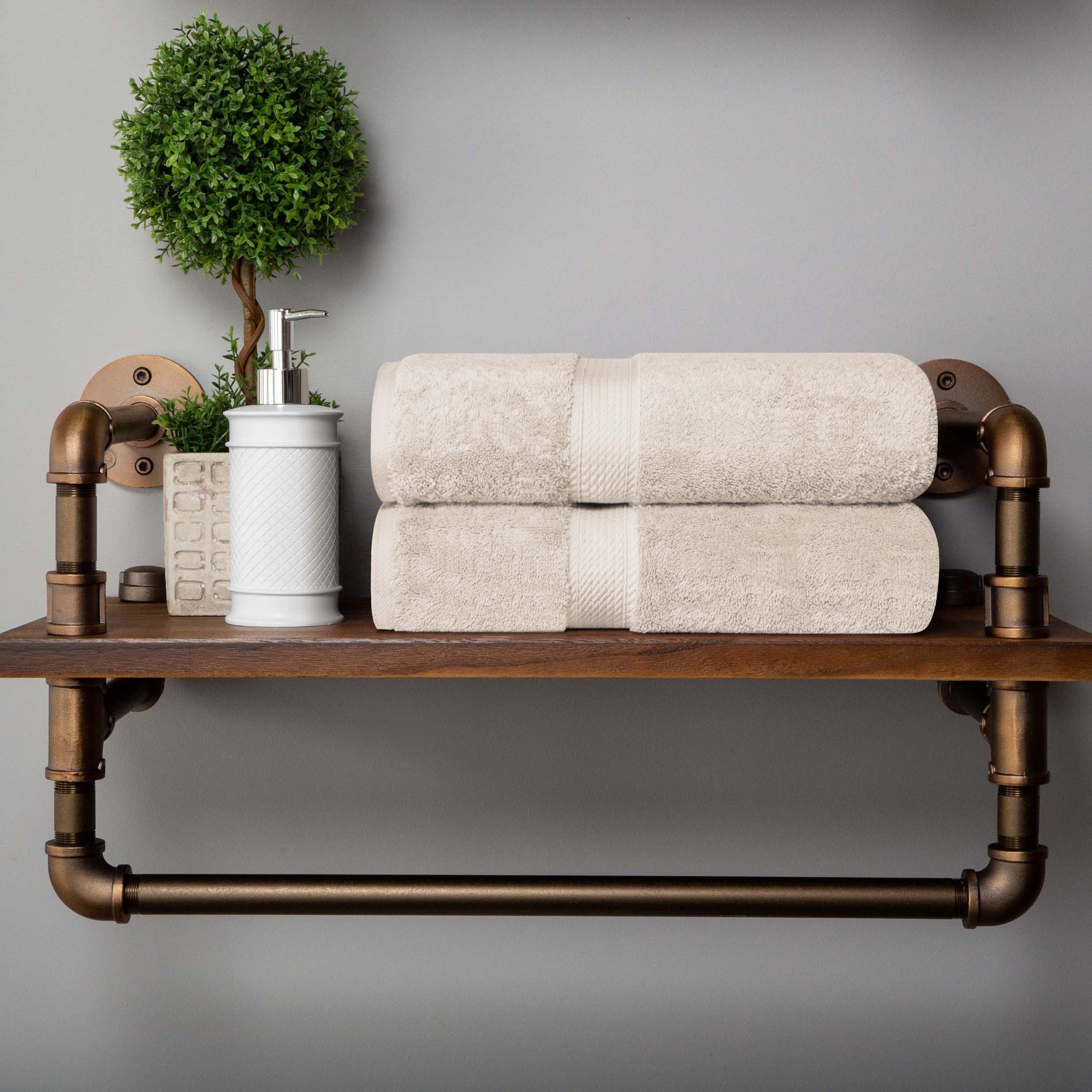 Madison Egyptian Cotton Pile 2 Piece Bath Towel Set - Blue Nile Mills