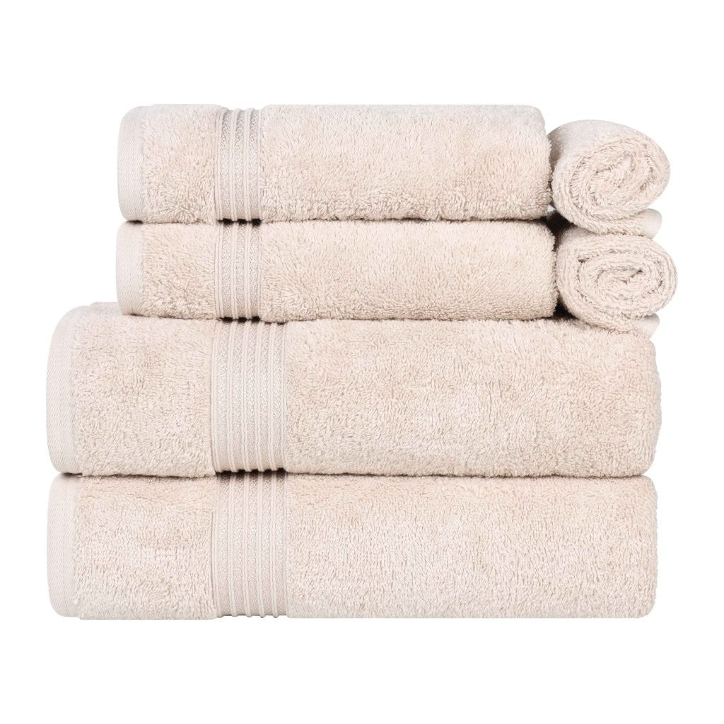 Heritage Egyptian Cotton 6 Piece Towel Set - Blue Nile Mills