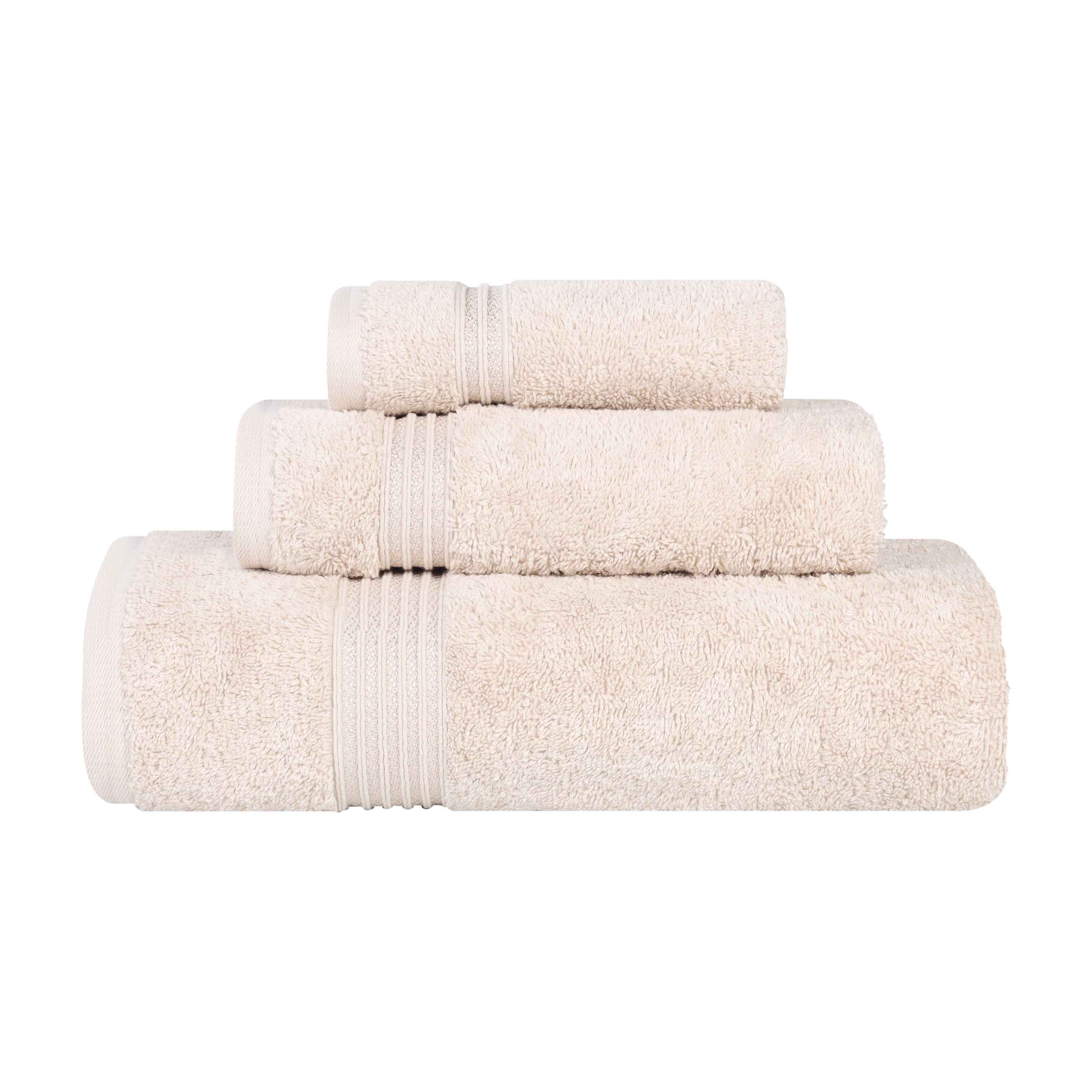 Heritage Egyptian Cotton 3 Piece Towel Set - Blue Nile Mills