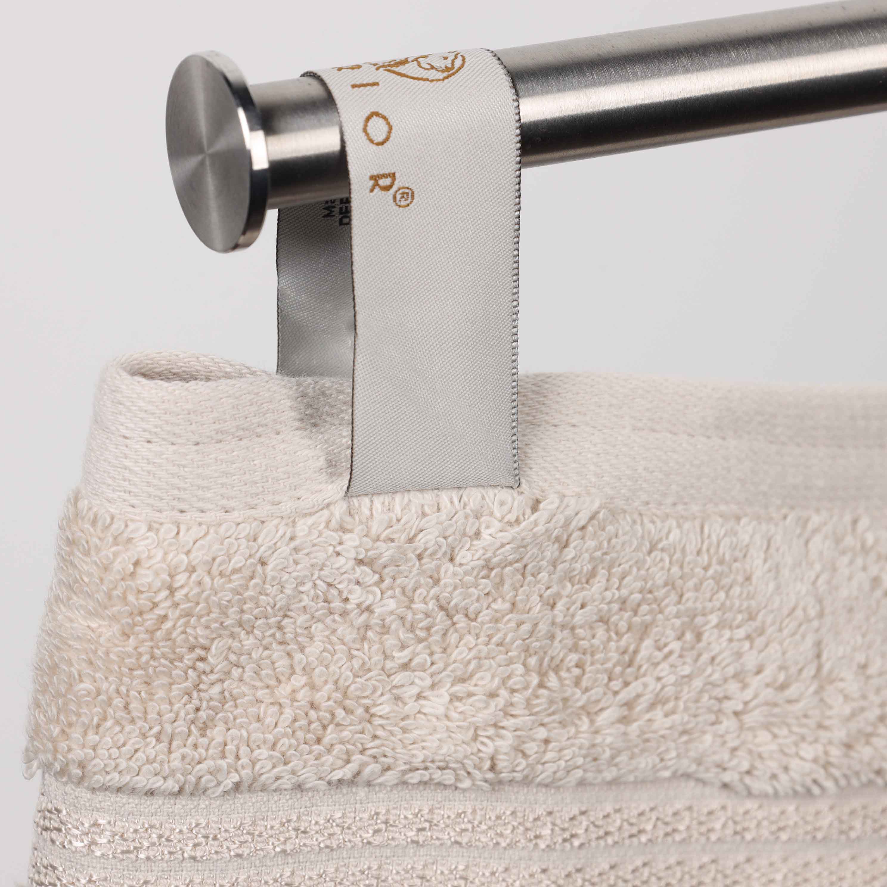 Egyptian Cotton Highly Absorbent Solid Ultra Soft Bath Towel Set of 2 - Blue Nile Mills