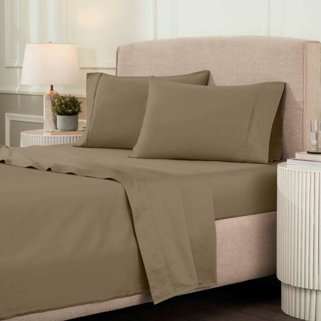 1200 Thread Count Egyptian Cotton Deep Pocket Sheet Set - Blue Nile Mills