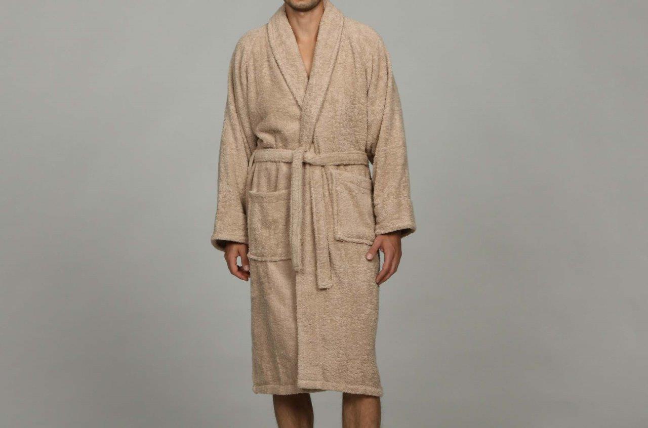 Cotton Ultra Soft Terry Adult Unisex Lightweight Luxury Bathrobe - Blue Nile Mills