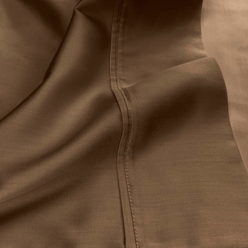 Egyptian Cotton 530 Thread Count 2 Piece Solid Pillowcases - Blue Nile Mills