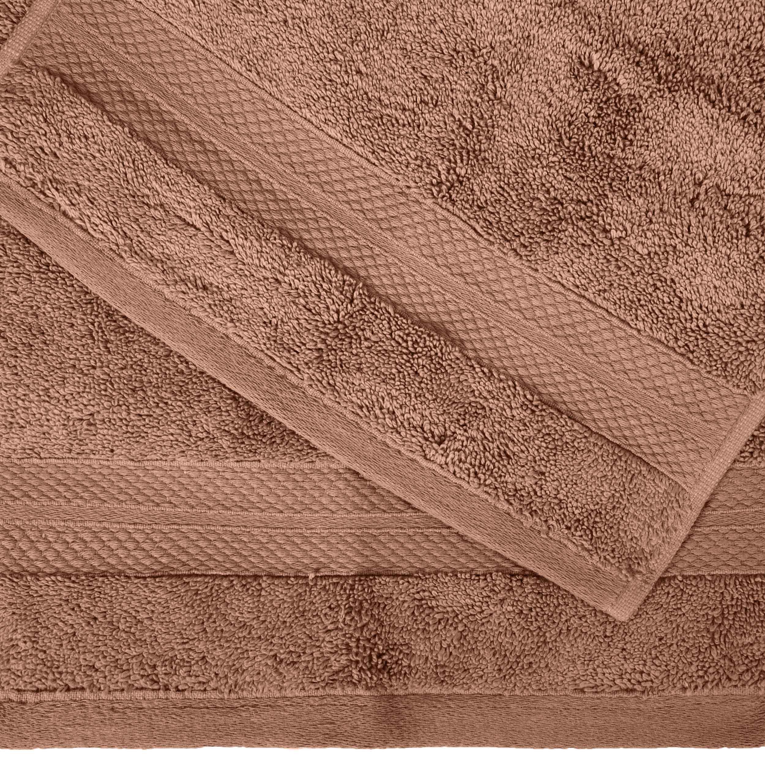 Aria Turkish Cotton Solid 10-Piece Heavyweight Towel Set - Blue Nile Mills