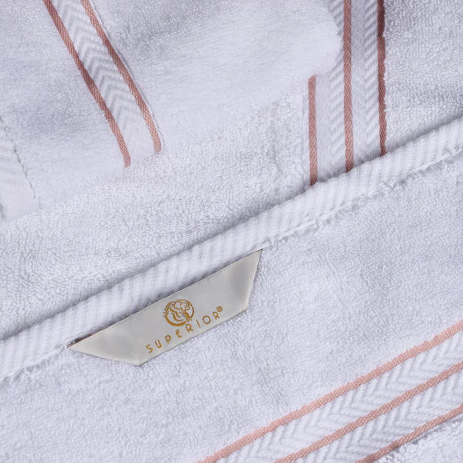 Turkish Cotton Ultra-Plush Solid 2-Piece Highly Absorbent Bath Sheet Set - Blue Nile Mills