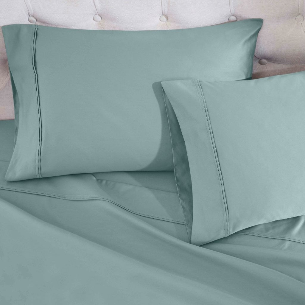 1200 Thread Count Egyptian Cotton Deep Pocket Sheet Set - Blue Nile Mills