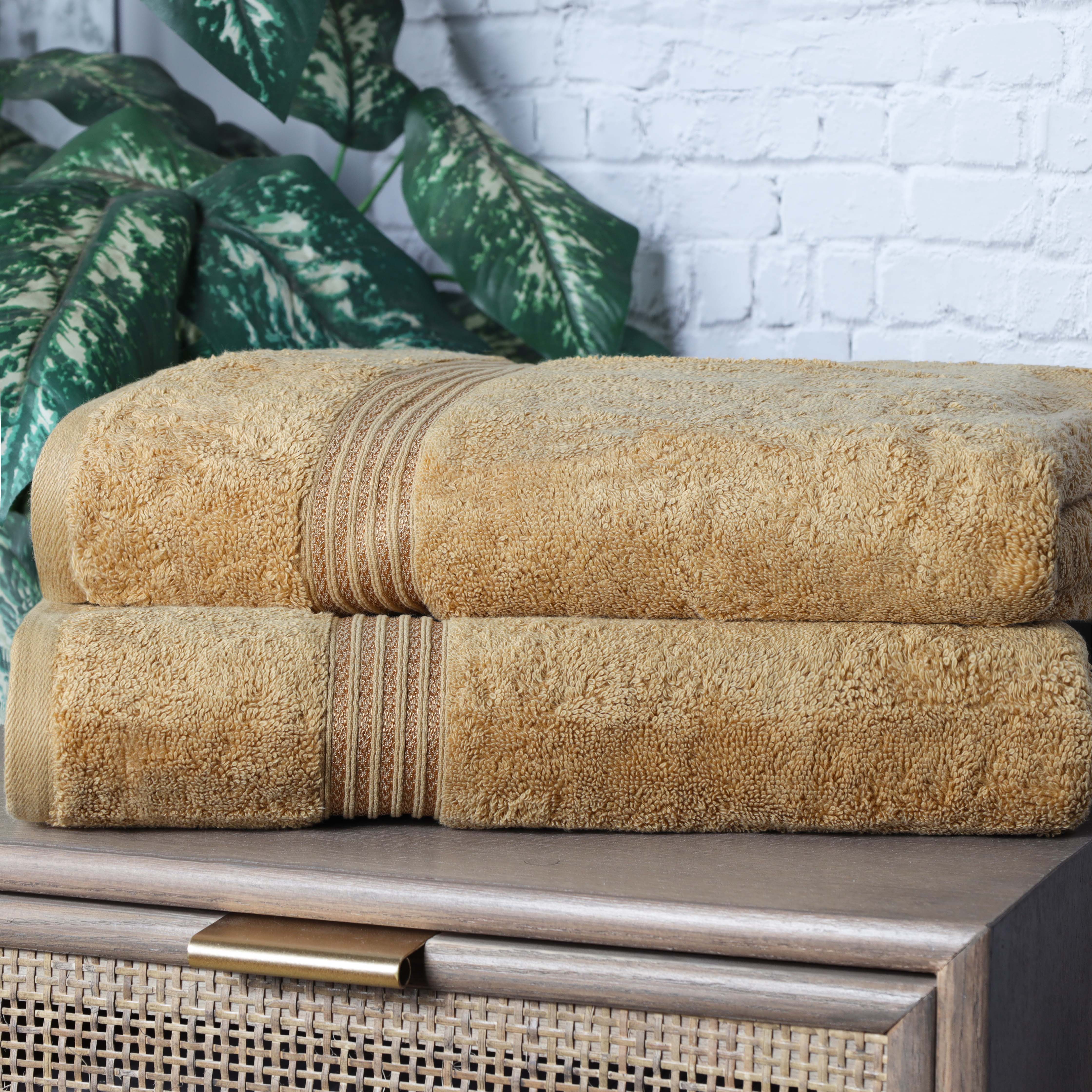 Heritage Egyptian Cotton Bath Sheet Set of 2 - Blue Nile Mills