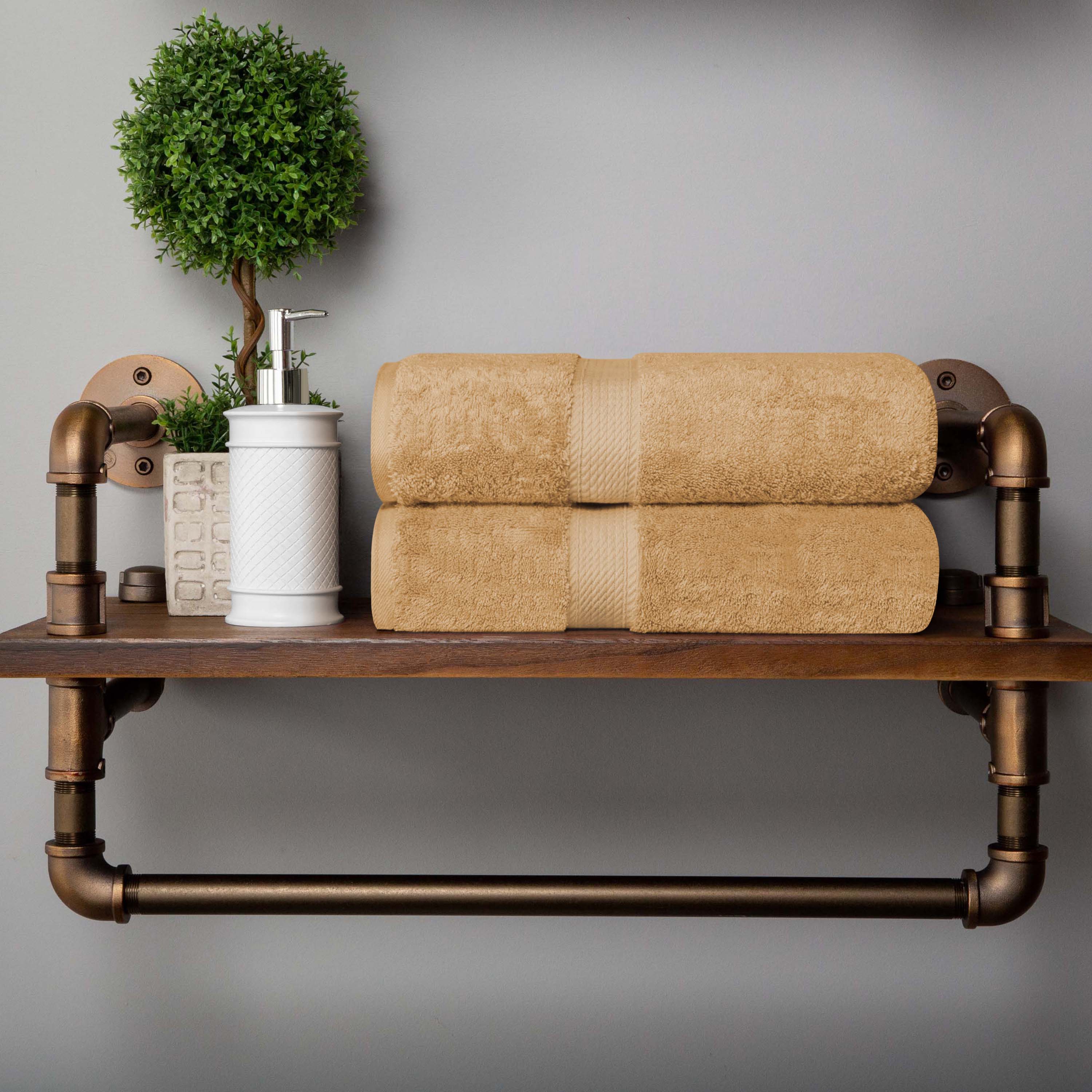 Madison Egyptian Cotton Pile 2 Piece Bath Towel Set - Blue Nile Mills