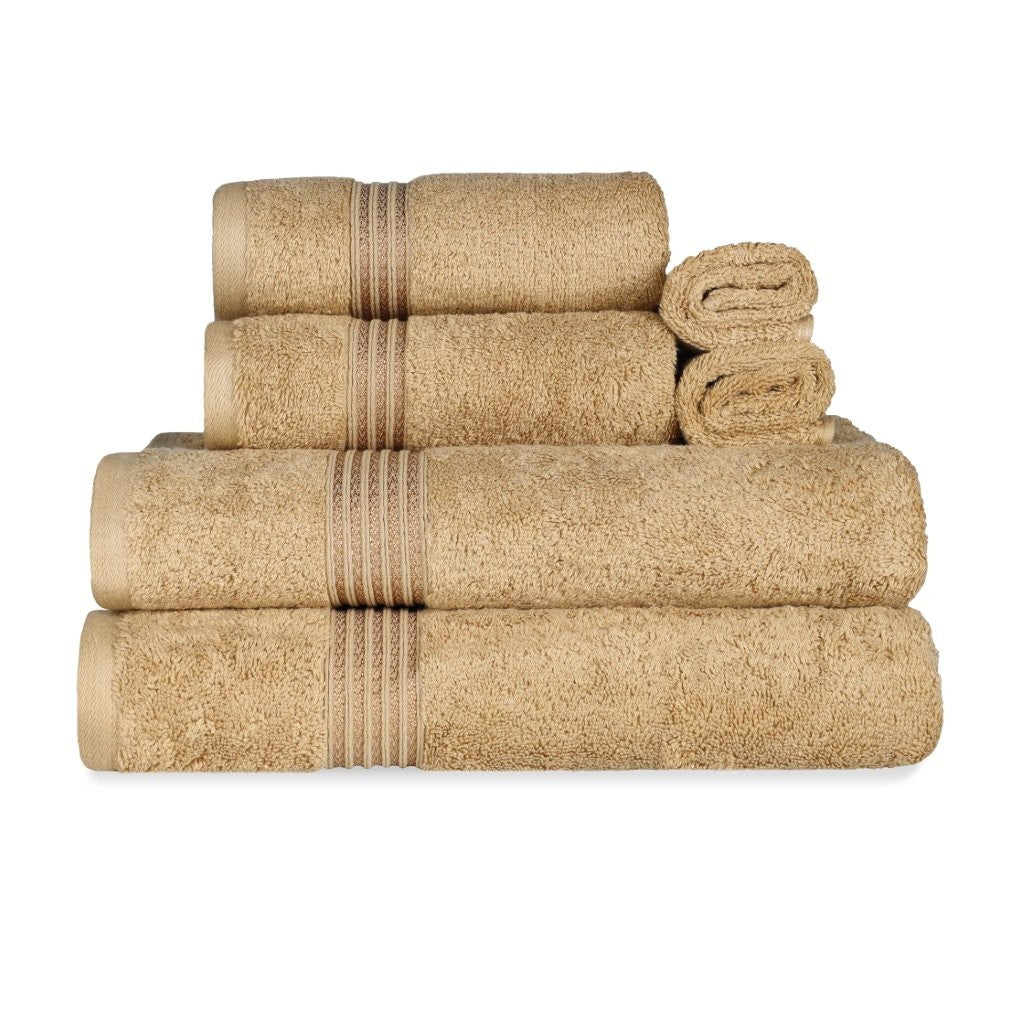 Heritage Egyptian Cotton 6 Piece Towel Set - Blue Nile Mills
