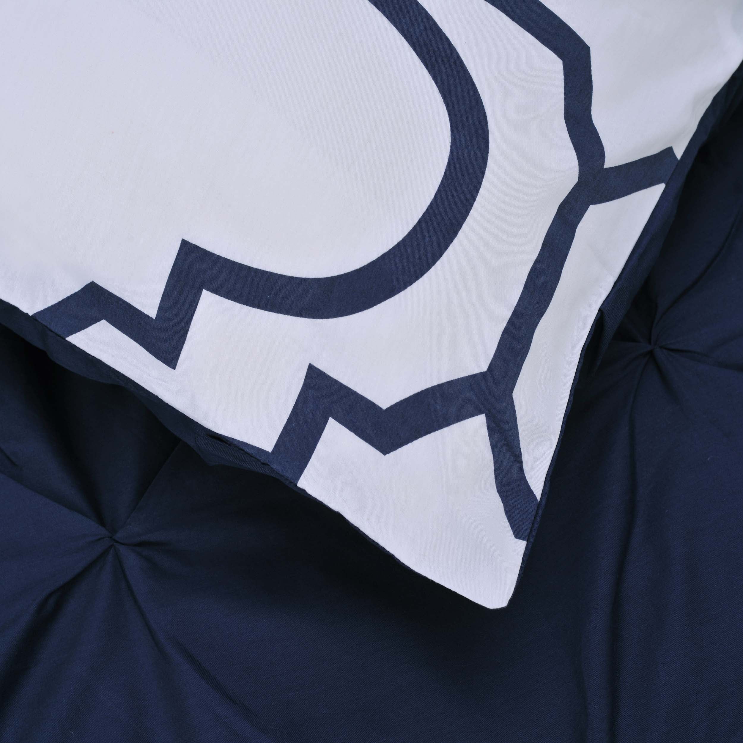 Valencia Cotton Duvet Cover & Pillow Sham Set - Blue Nile Mills