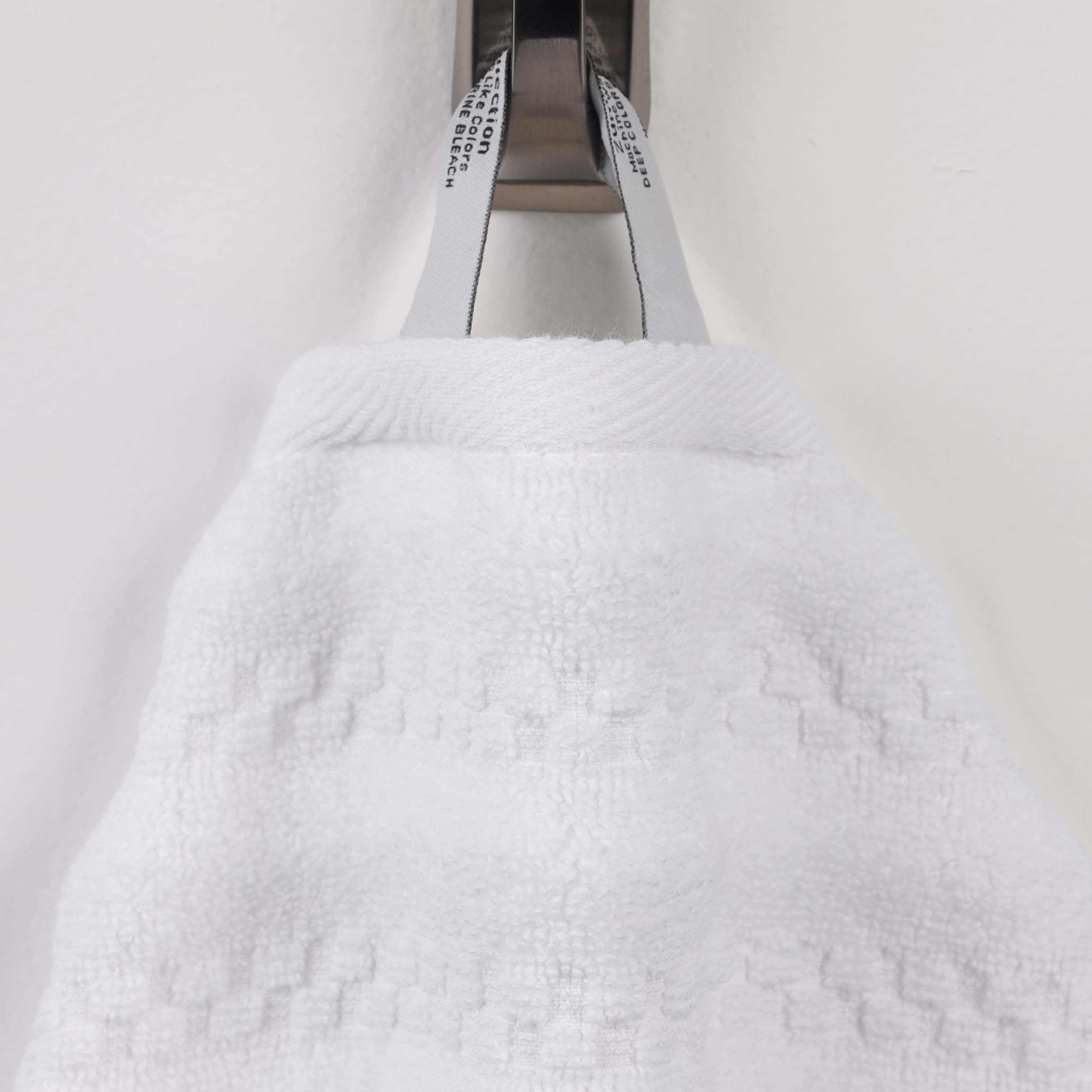 Zuma Zero Twist Cotton Medium Weight Absorbent Hand Towels, Set of 6 - Blue Nile Mills