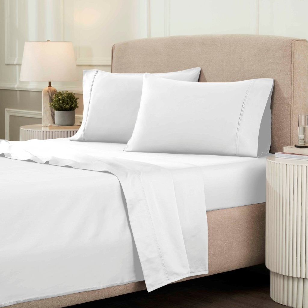 1200 Thread Count Egyptian Cotton Deep Pocket Sheet Set - Blue Nile Mills