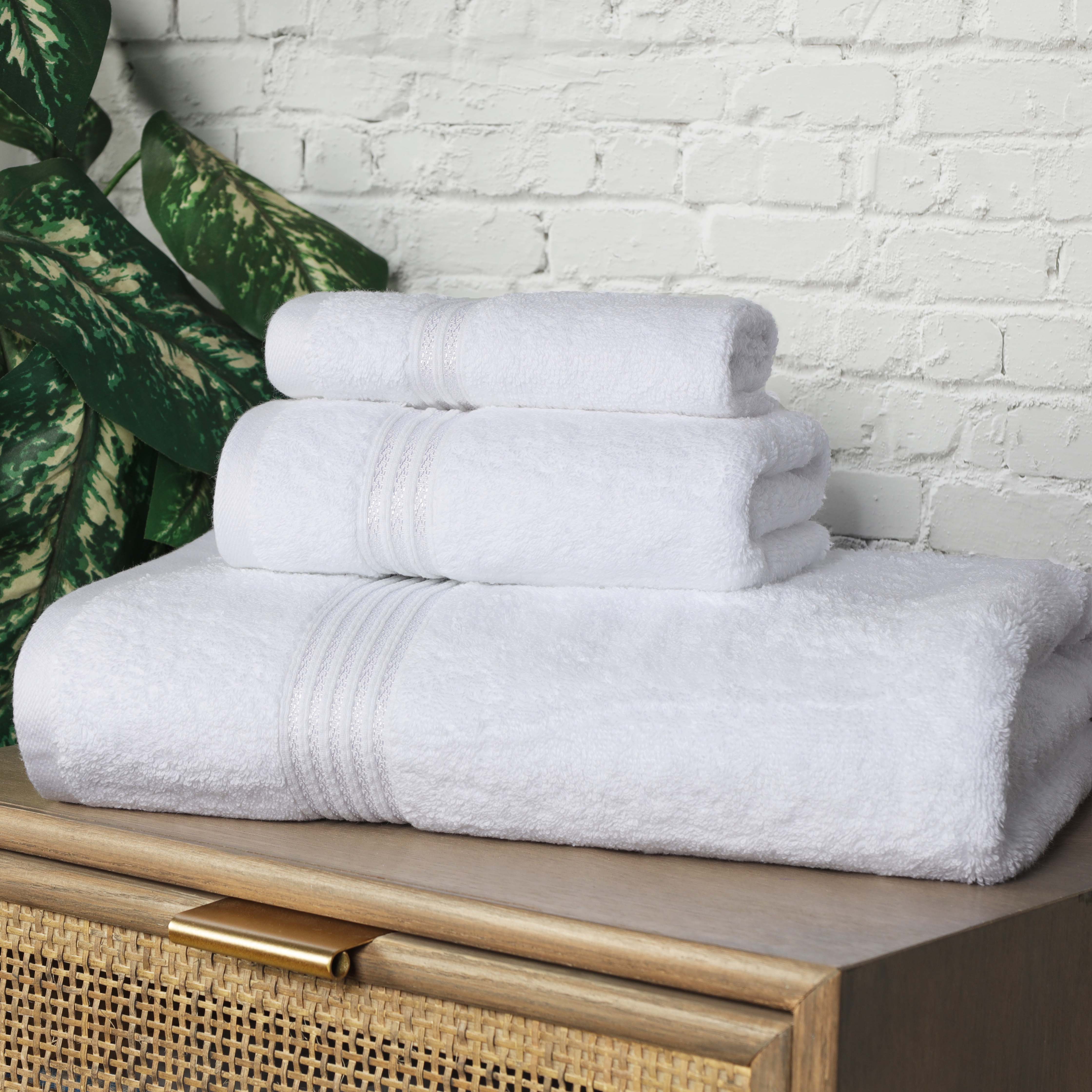 Heritage Egyptian Cotton 3 Piece Towel Set - Blue Nile Mills