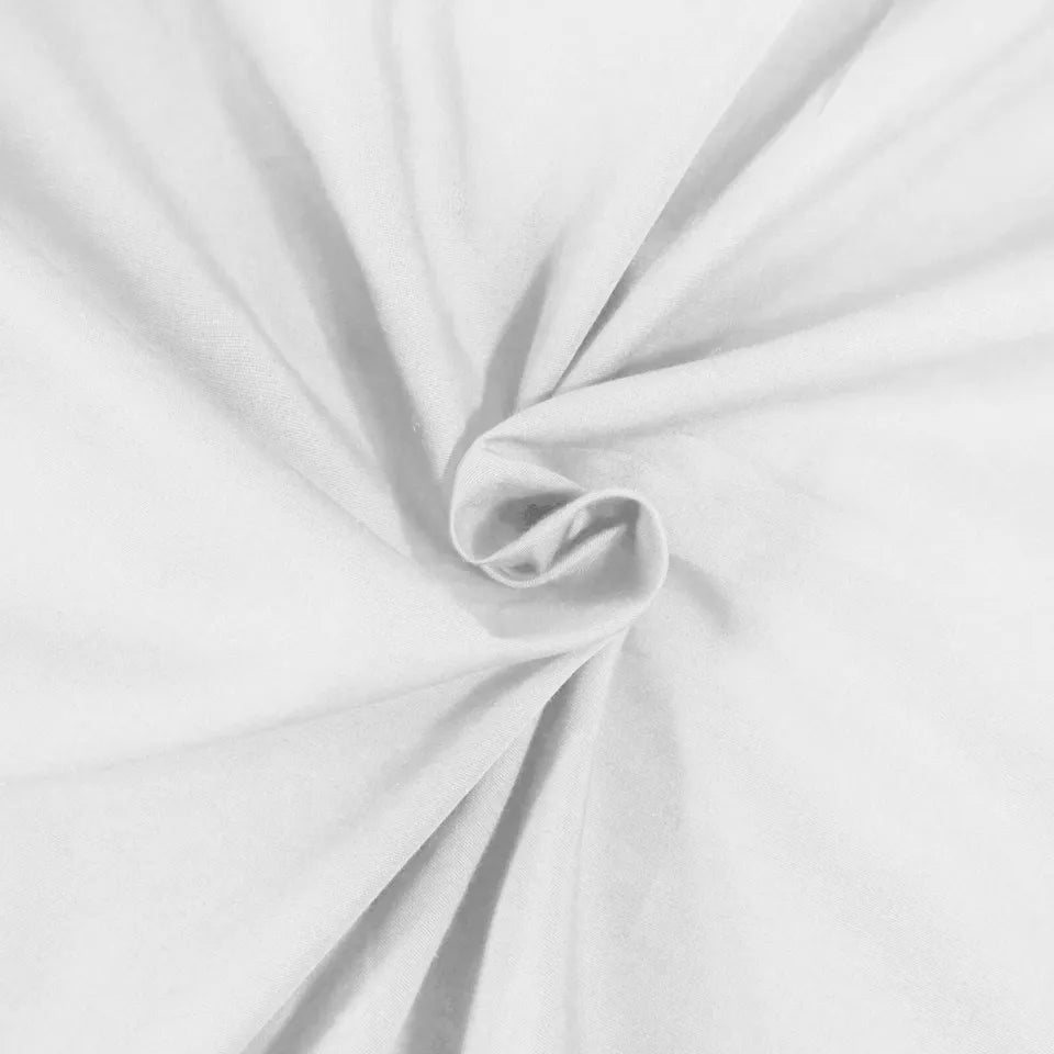 300 Thread Count Cotton Percale Solid Pillowcase Set - Blue Nile Mills