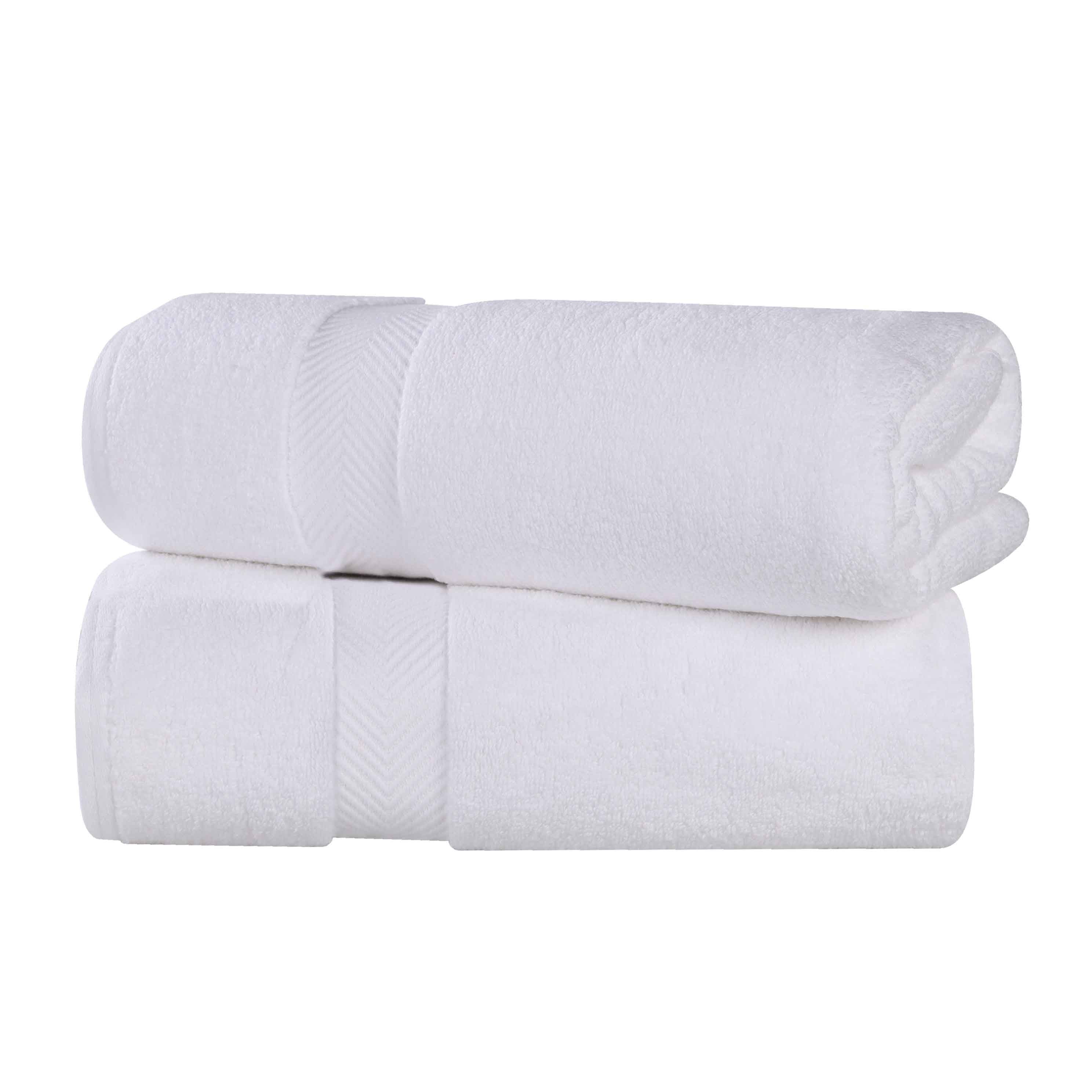 Cotton Zero Twist 2 Piece Bath Sheet Towel Set - Blue Nile Mills