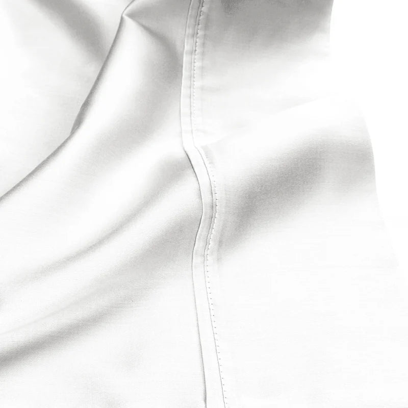 Egyptian Cotton 530 Thread Count 2 Piece Solid Pillowcases - Blue Nile Mills