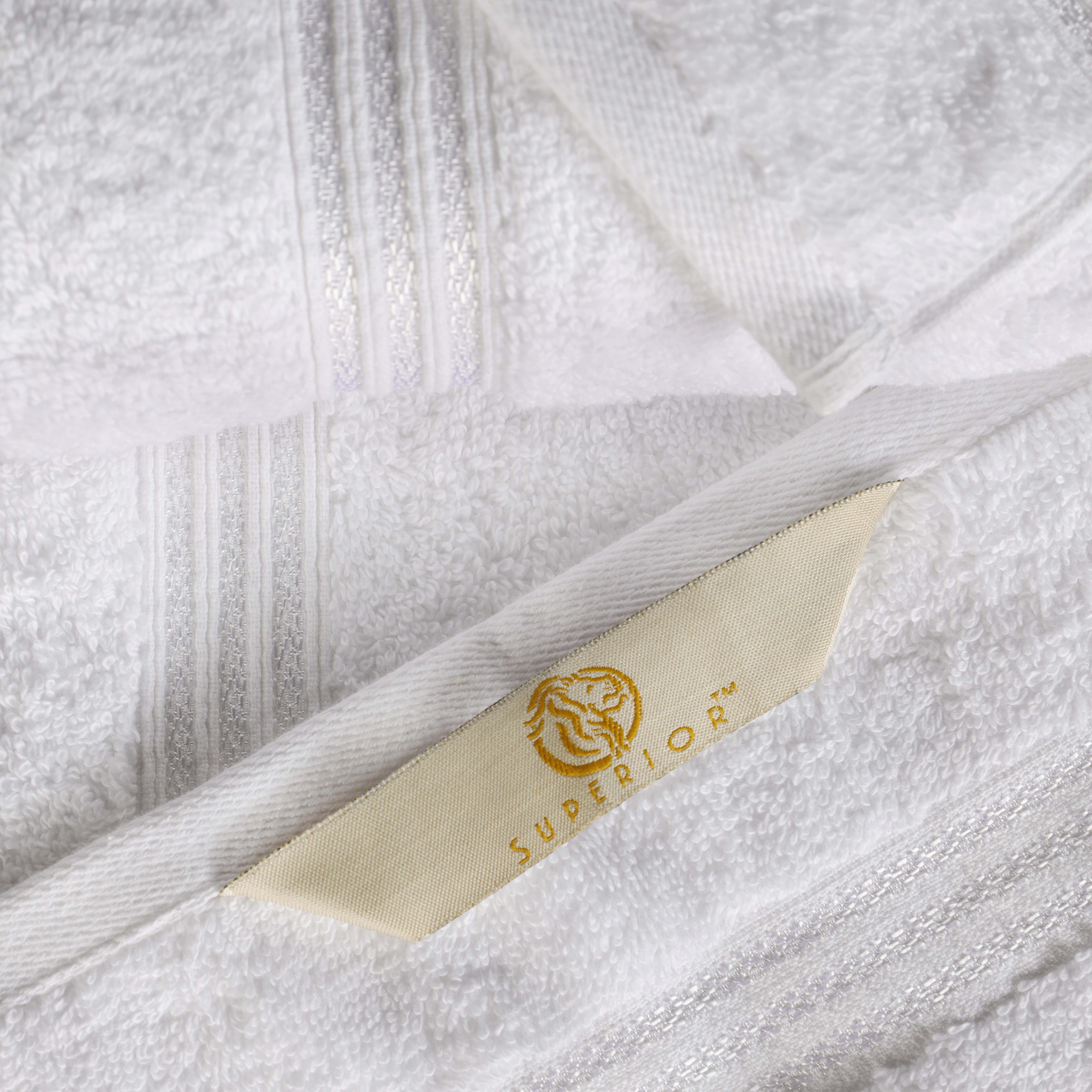 Egyptian Cotton Highly Absorbent Solid Ultra Soft Bath Towel Set of 2 - Blue Nile Mills