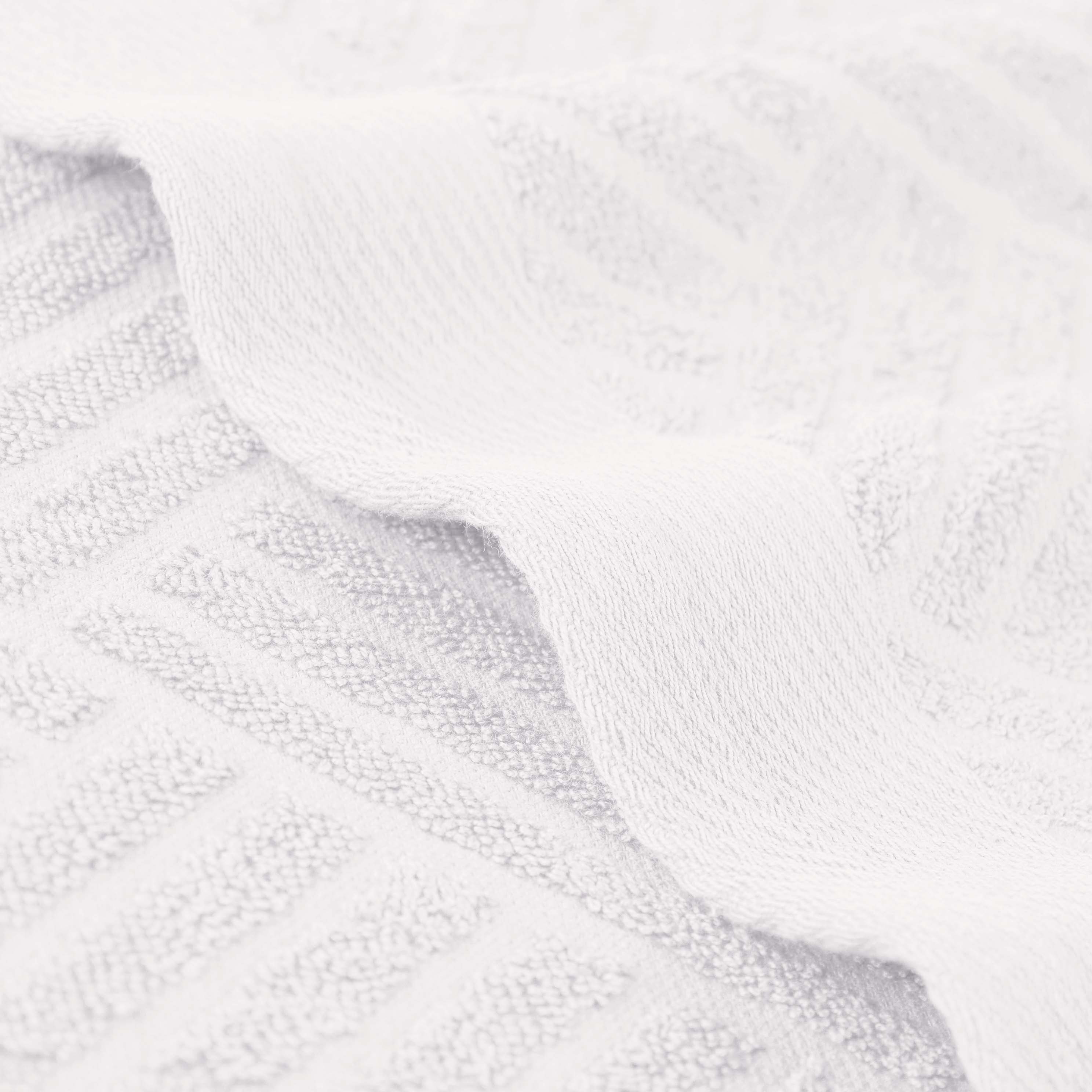 Basketweave Egyptian Cotton Jacquard 3 Piece Assorted Towel Set - Blue Nile Mills